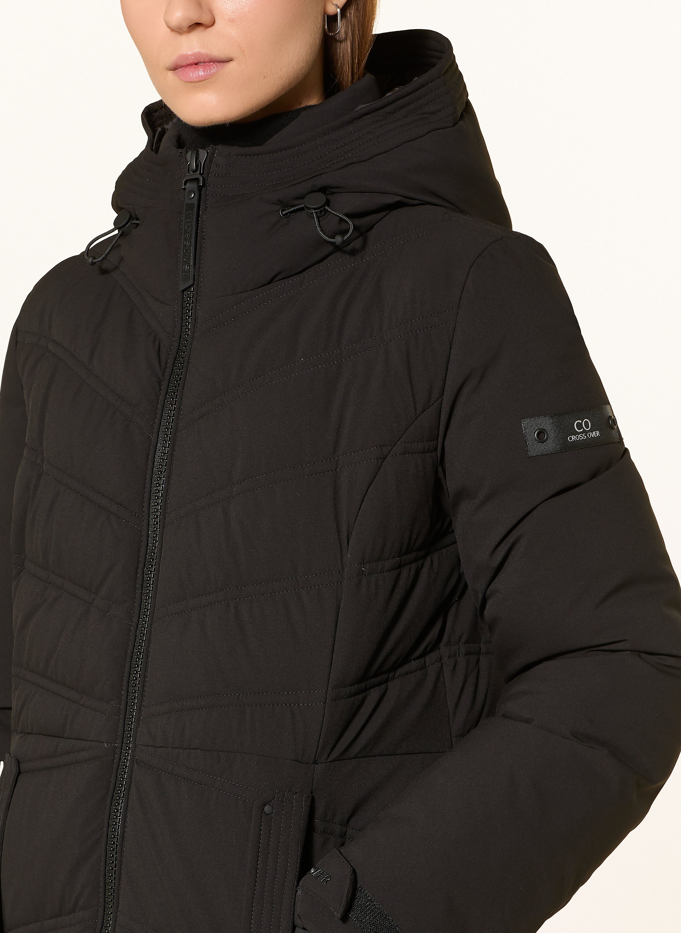 Thumbnail - Betty Barclay Steppmantel schwarz