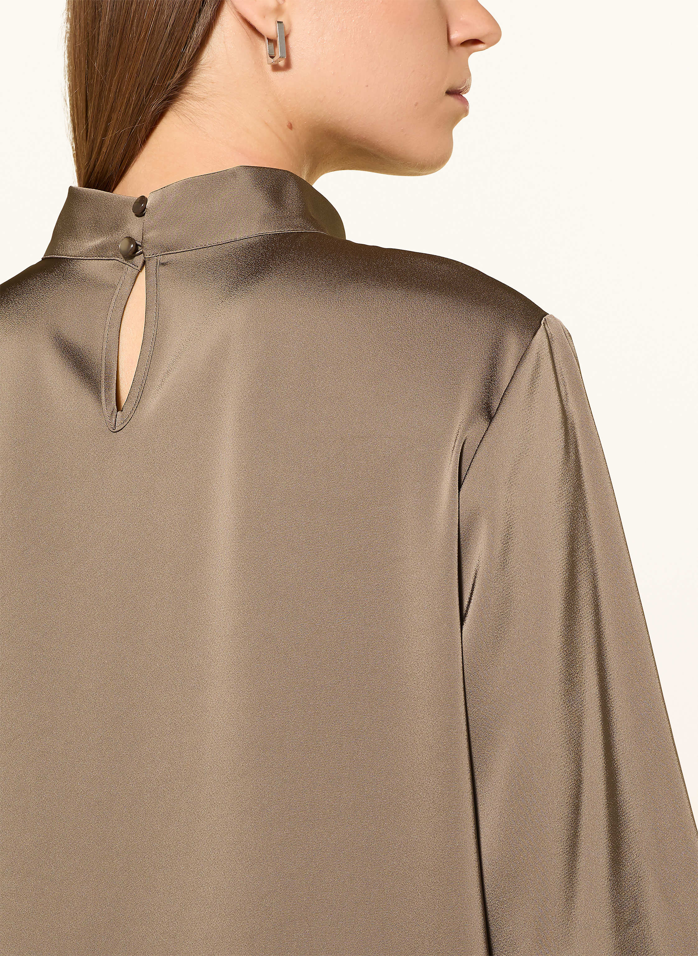 Thumbnail - Betty Barclay Blusenshirt Aus Satin Mit 3/4-Arm beige