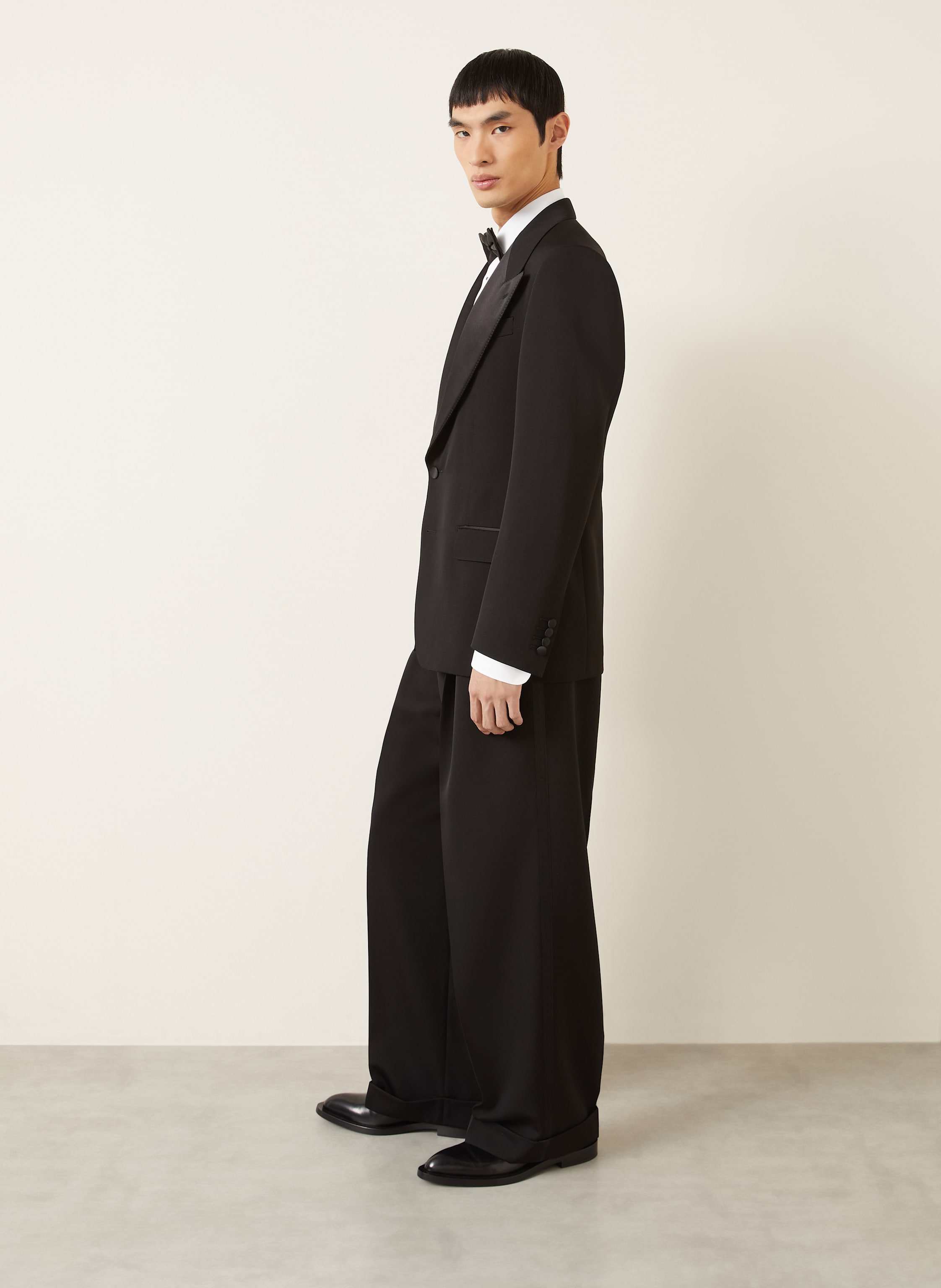 Thumbnail - Dolce & Gabbana Hose Regular Fit Mit Galonstreifen schwarz