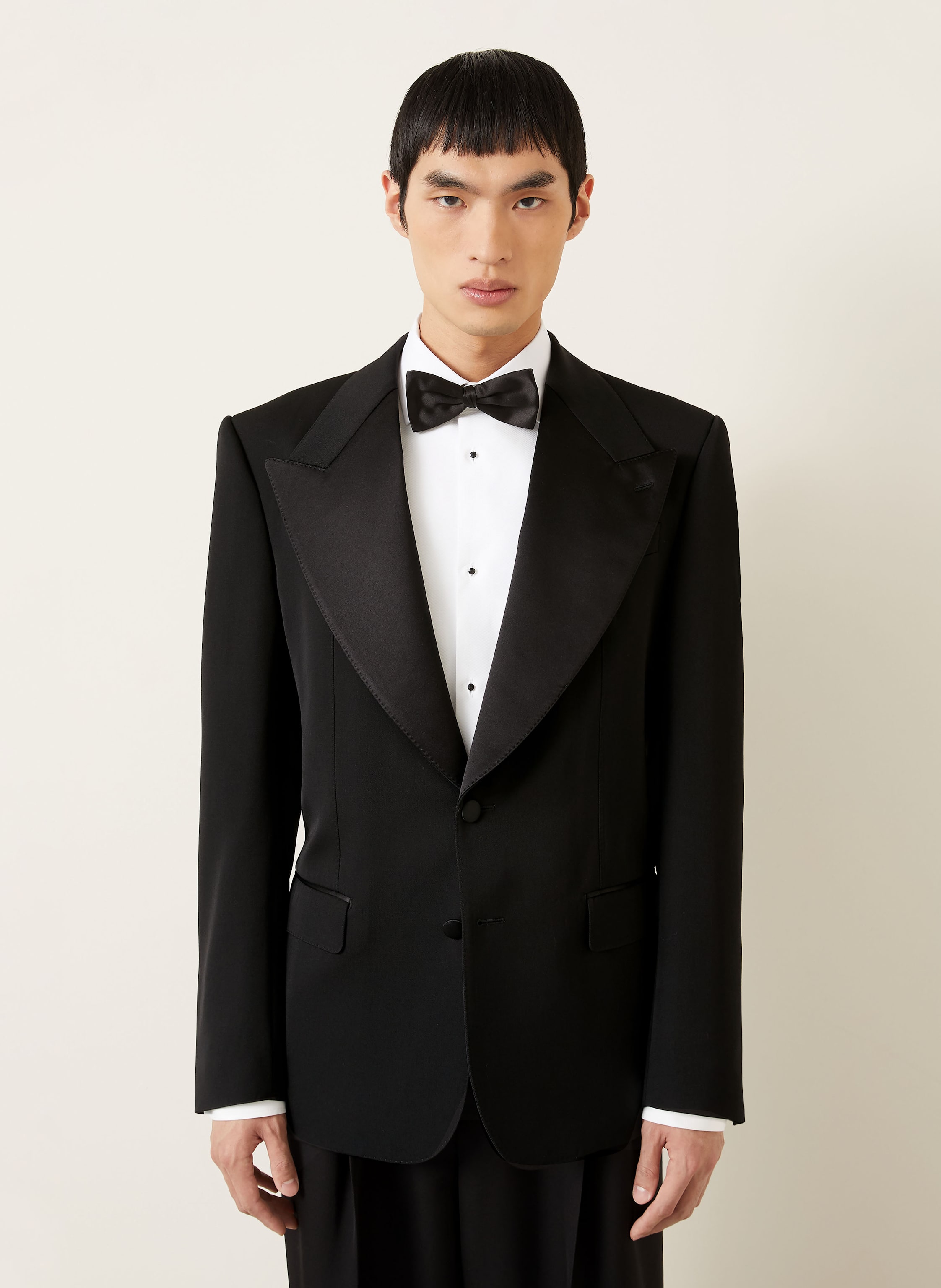 Thumbnail - Dolce & Gabbana Smoking-Sakko Regular Fit schwarz