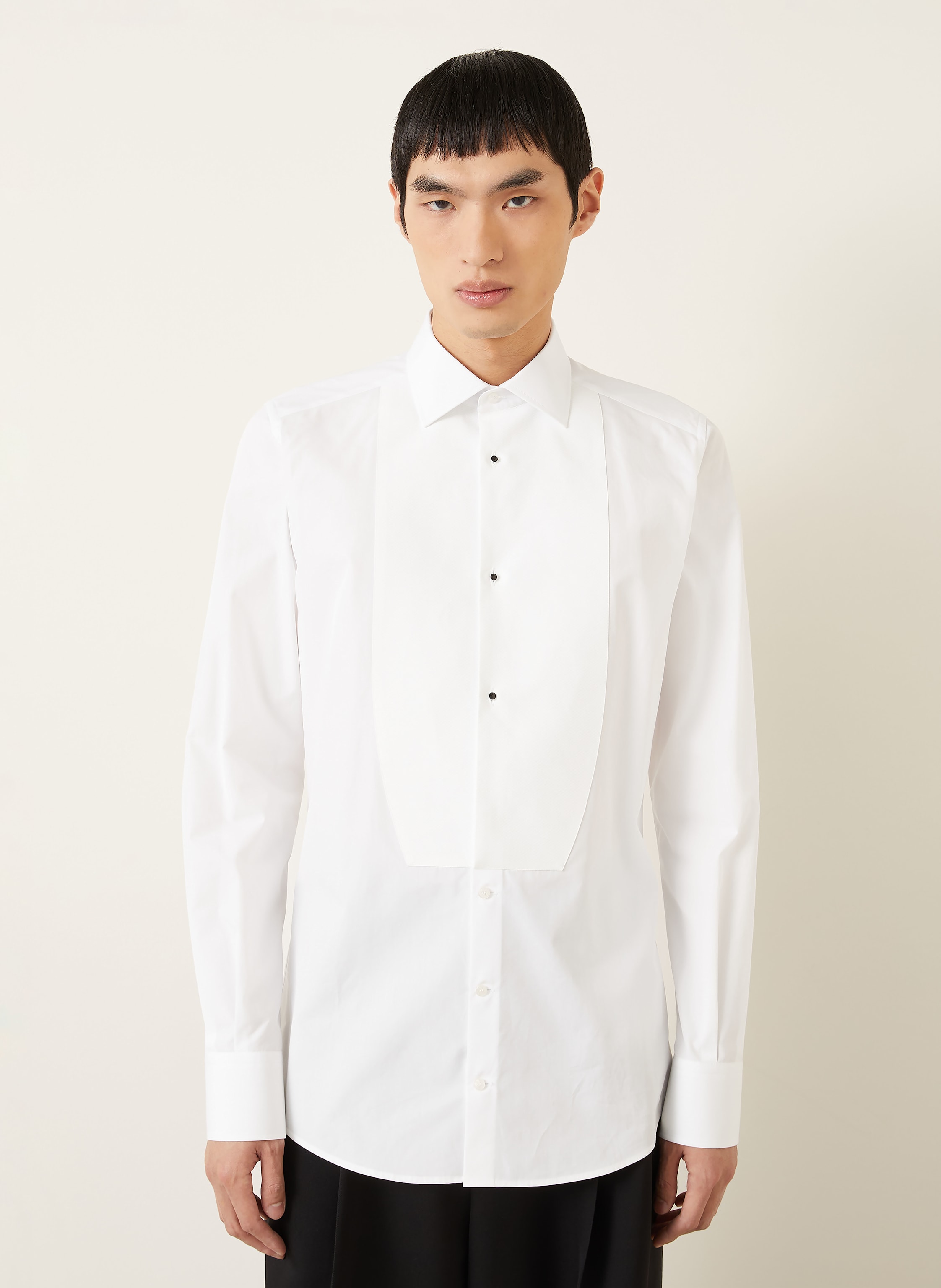 Thumbnail - Dolce & Gabbana Smoking-Hemd Extra Slim Fit weiss