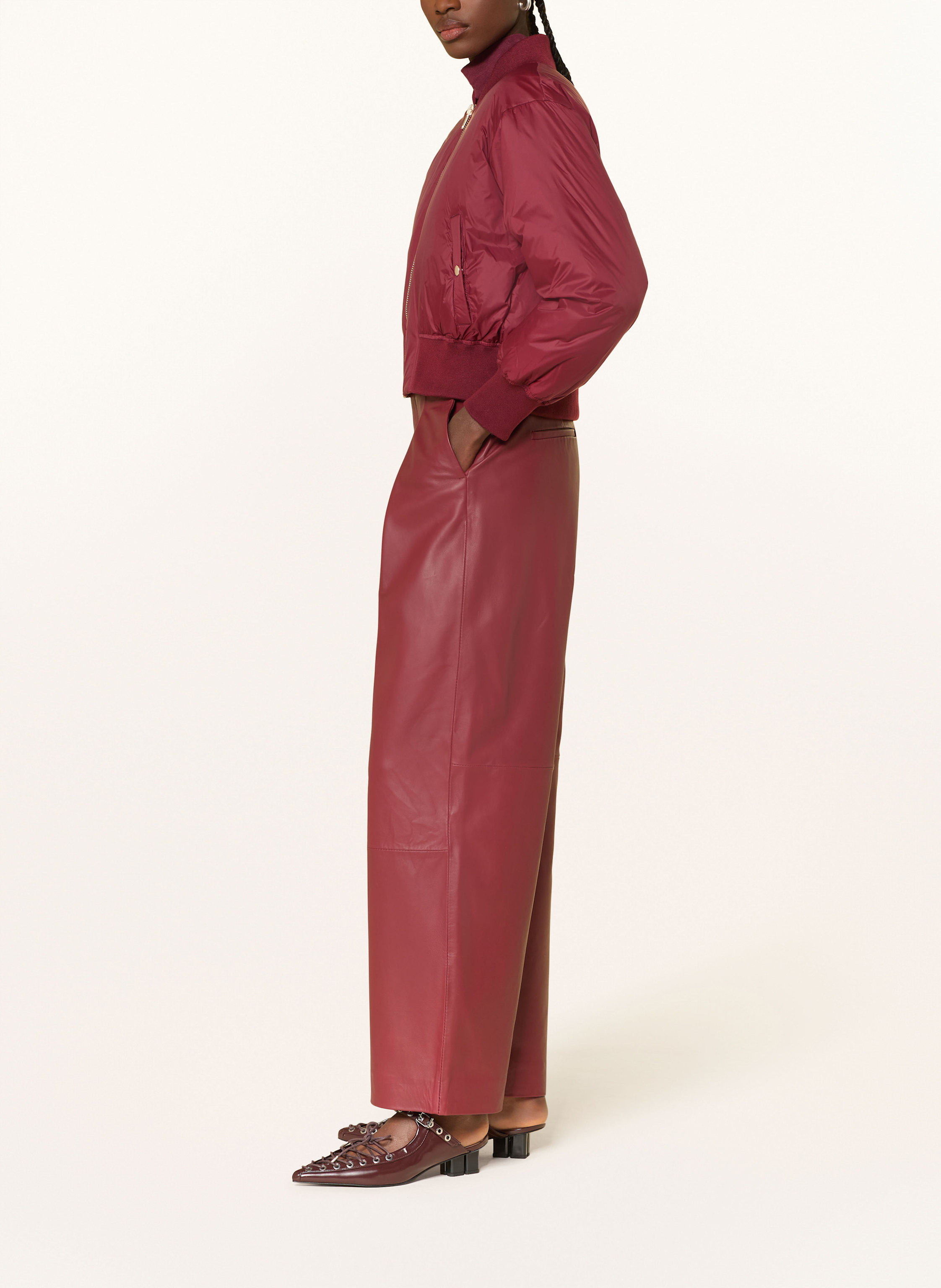 Thumbnail - Inwear Lederhose Brodiaiw rot