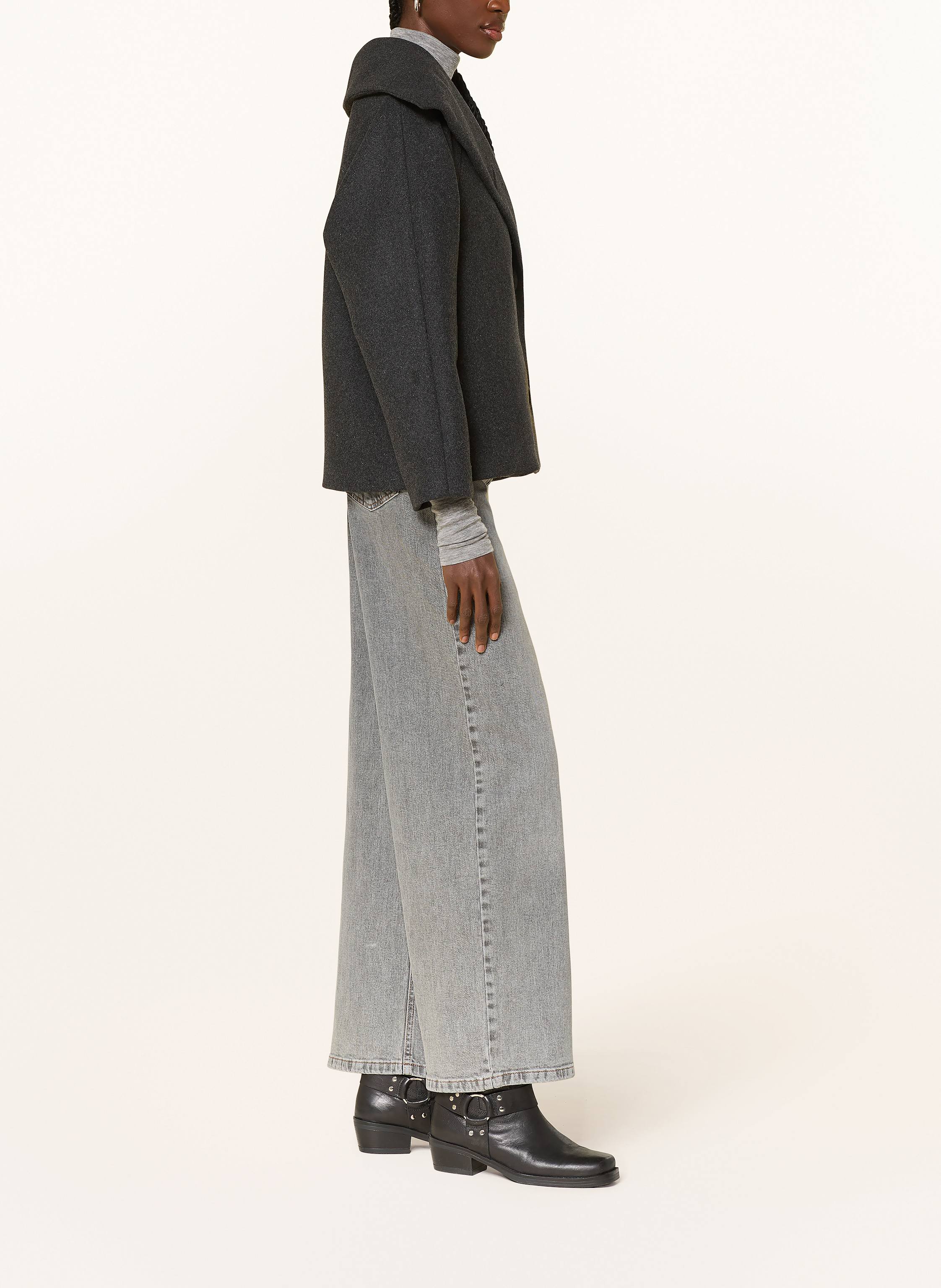 Thumbnail - Inwear Straight Jeans Nanasiw Bacca grau