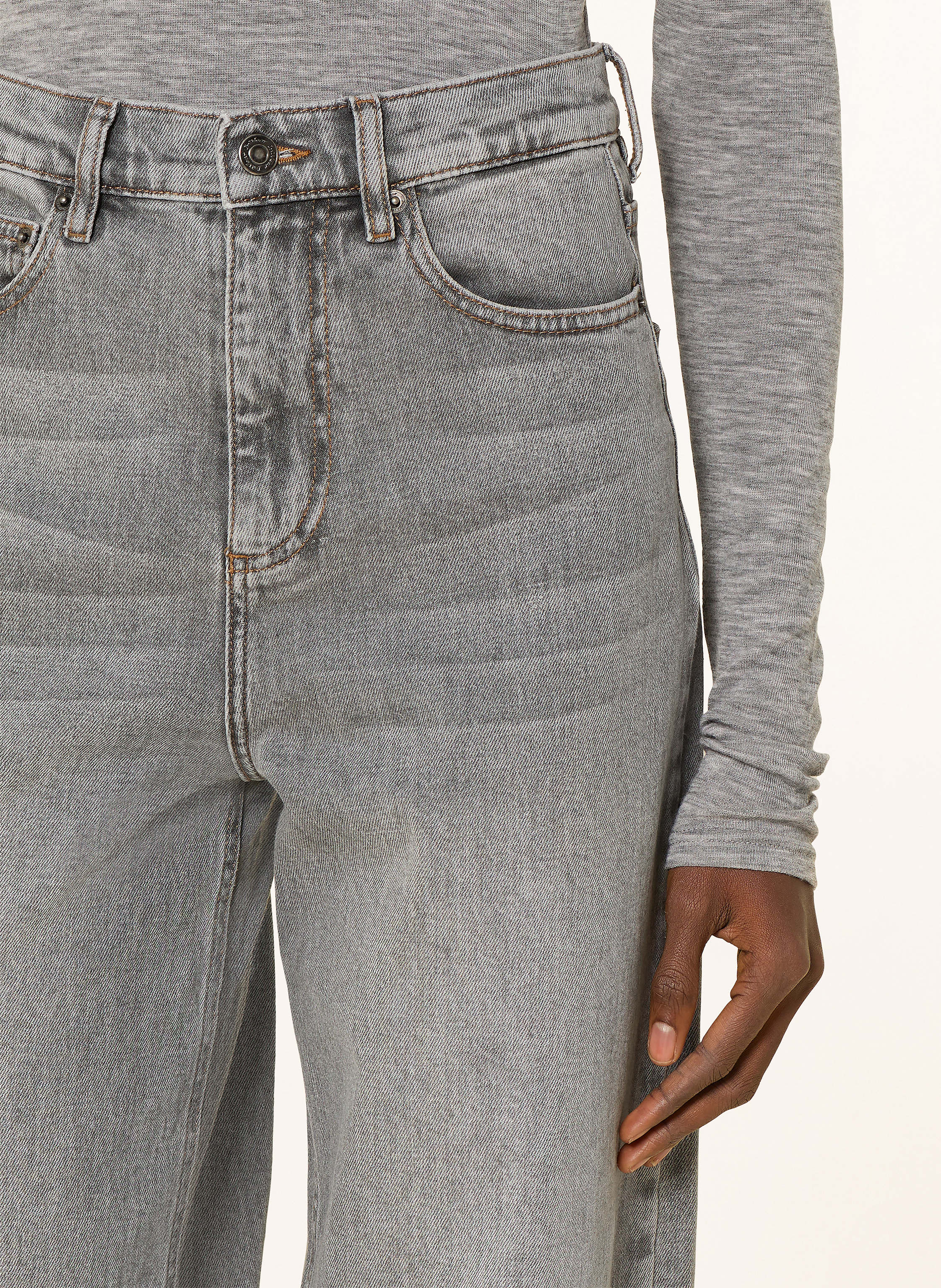 Thumbnail - Inwear Straight Jeans Nanasiw Bacca grau