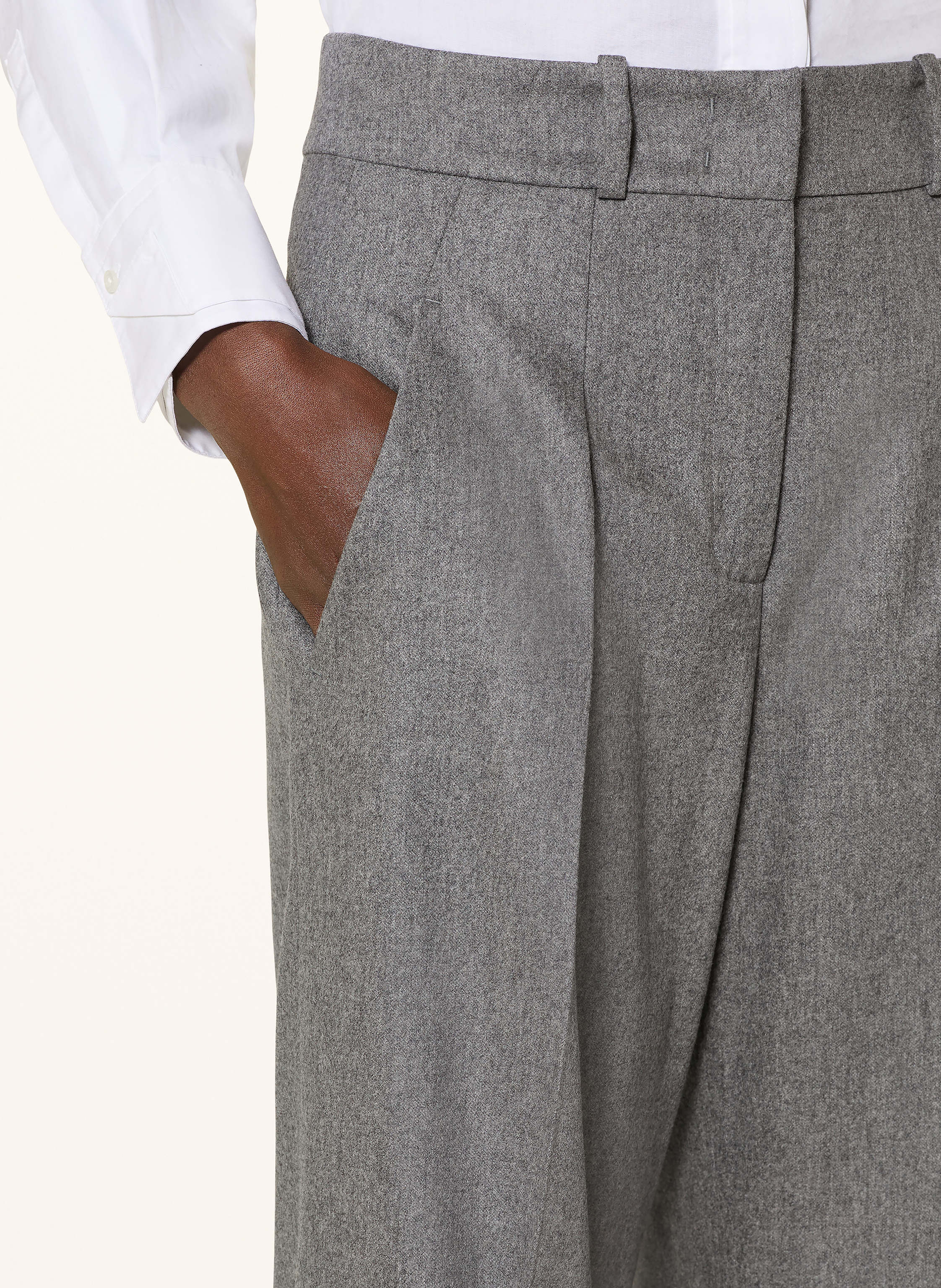 Thumbnail - Sly 010 Marlenehose Flora grau