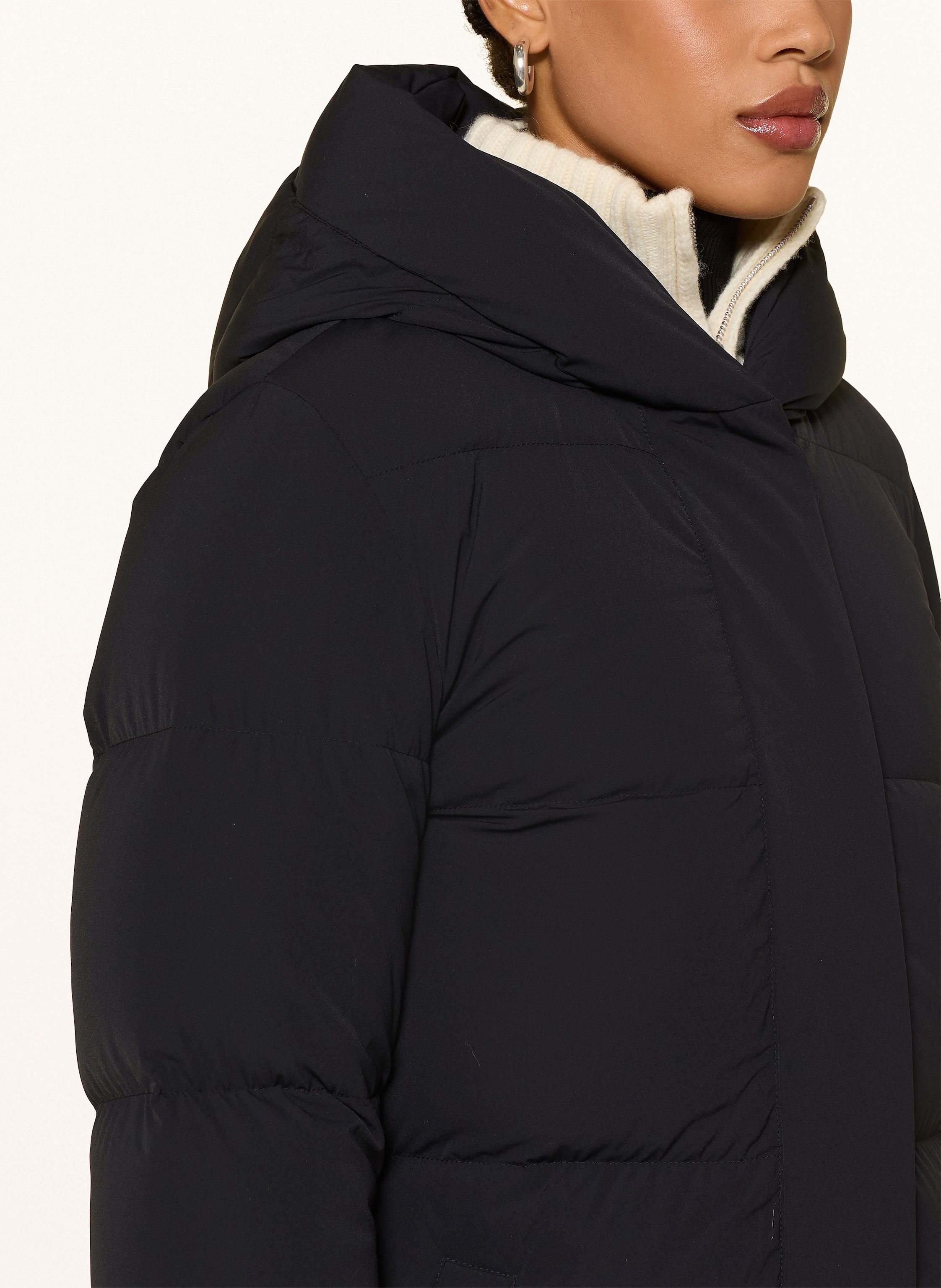 Thumbnail - Woolrich Daunenmantel schwarz