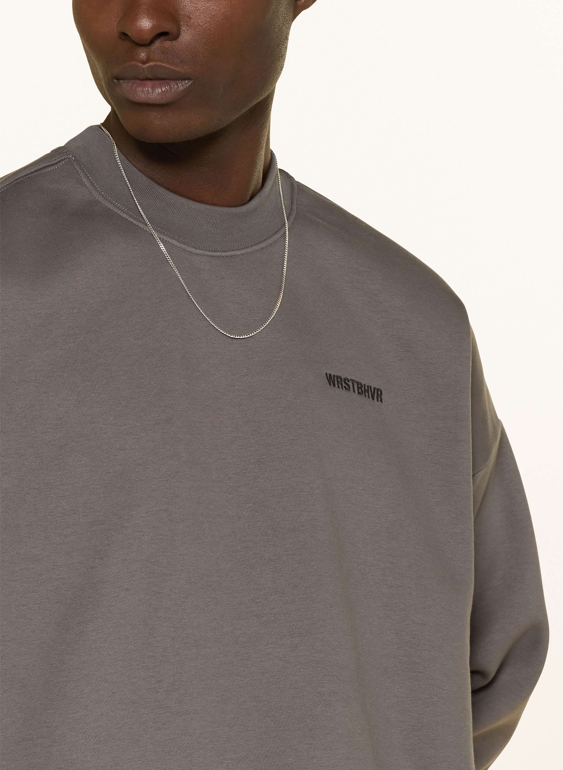 Thumbnail - Wrstbhvr Sweatshirt Neni grau