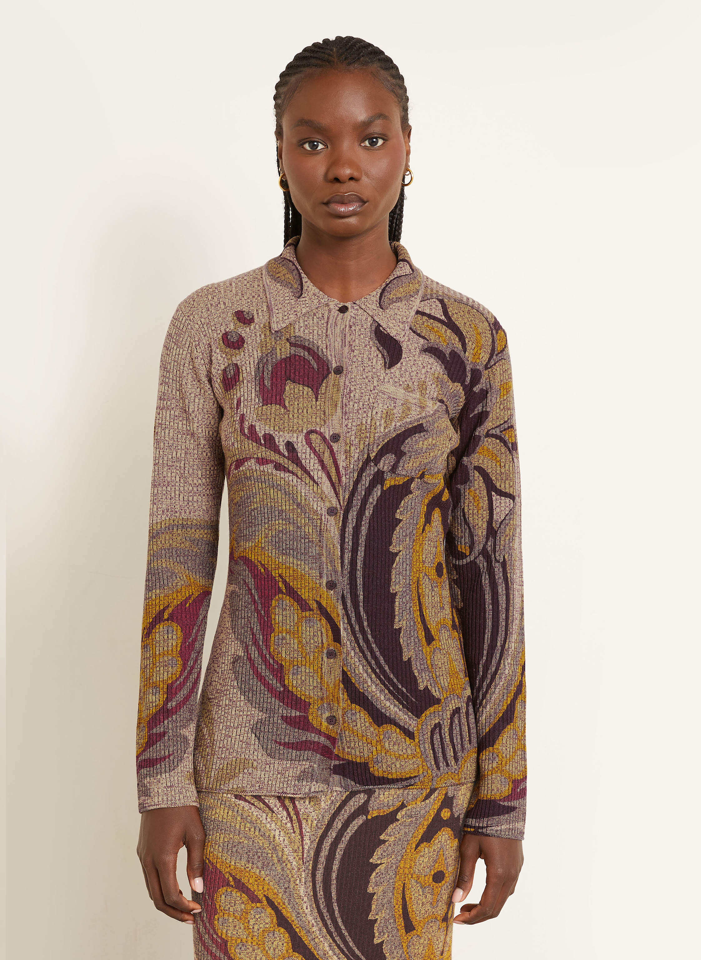 Thumbnail - Etro Strickjacke braun