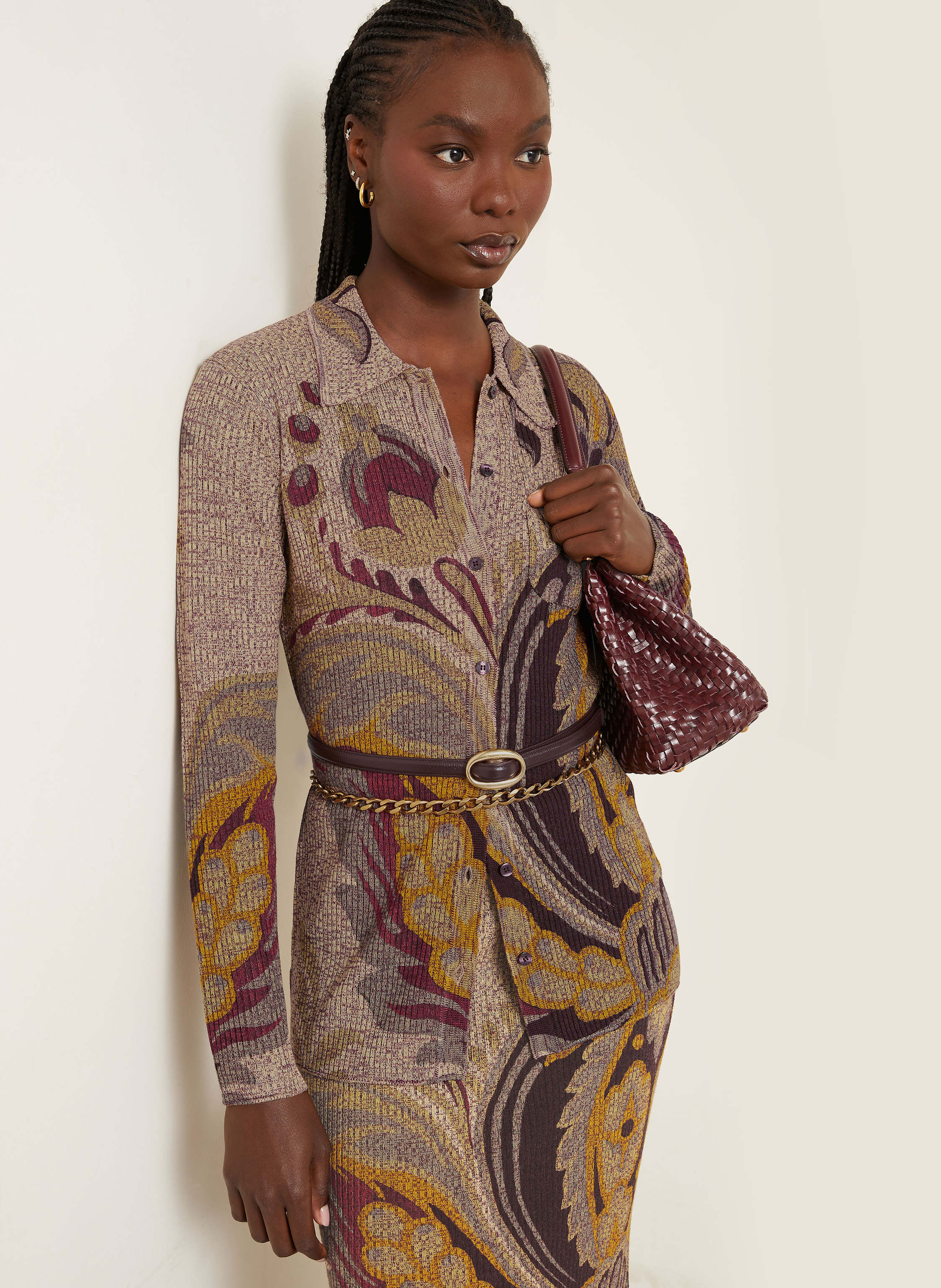 Thumbnail - Etro Strickjacke braun