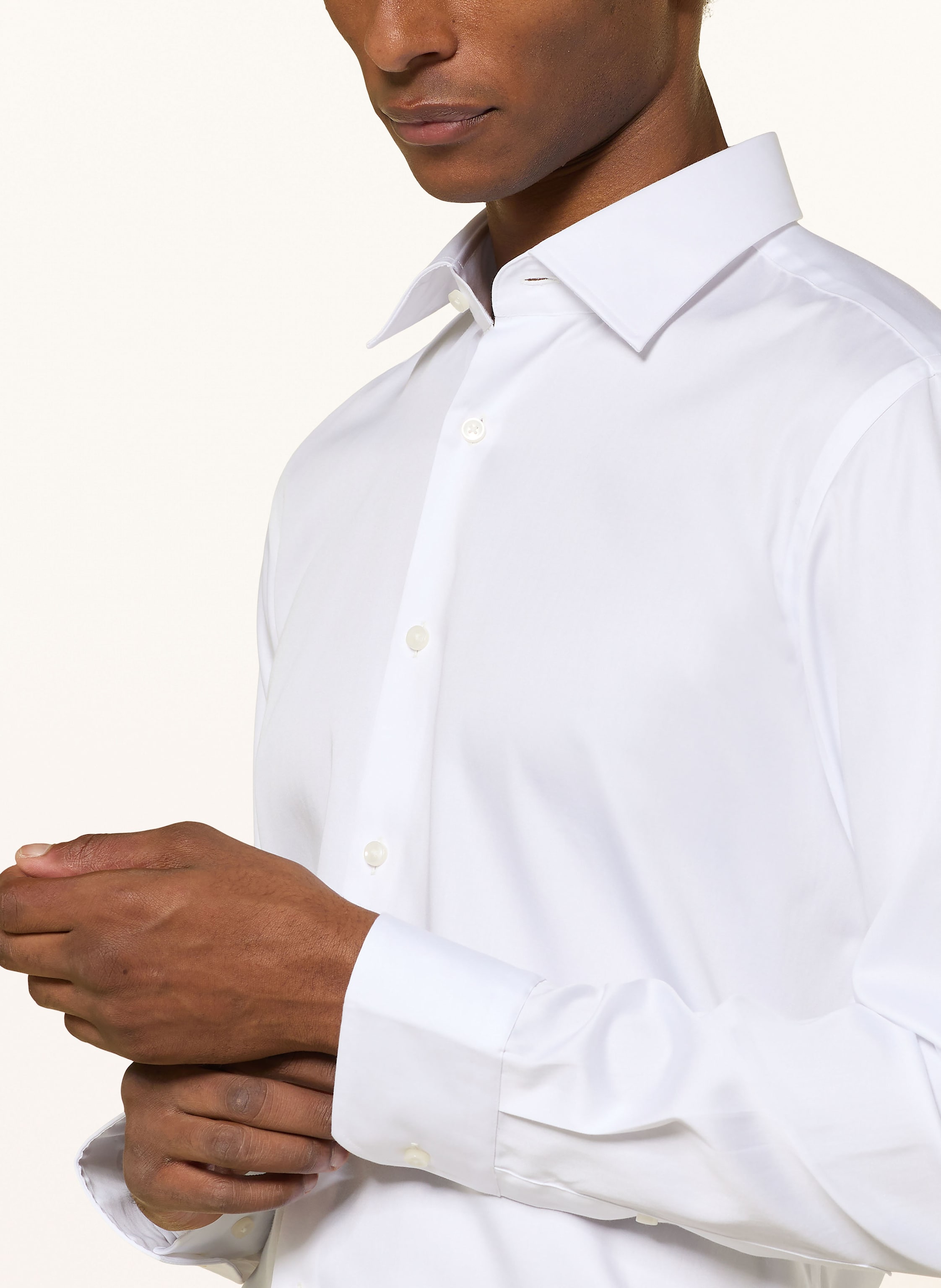 Thumbnail - Boss Hemd Joe Regular Fit weiss