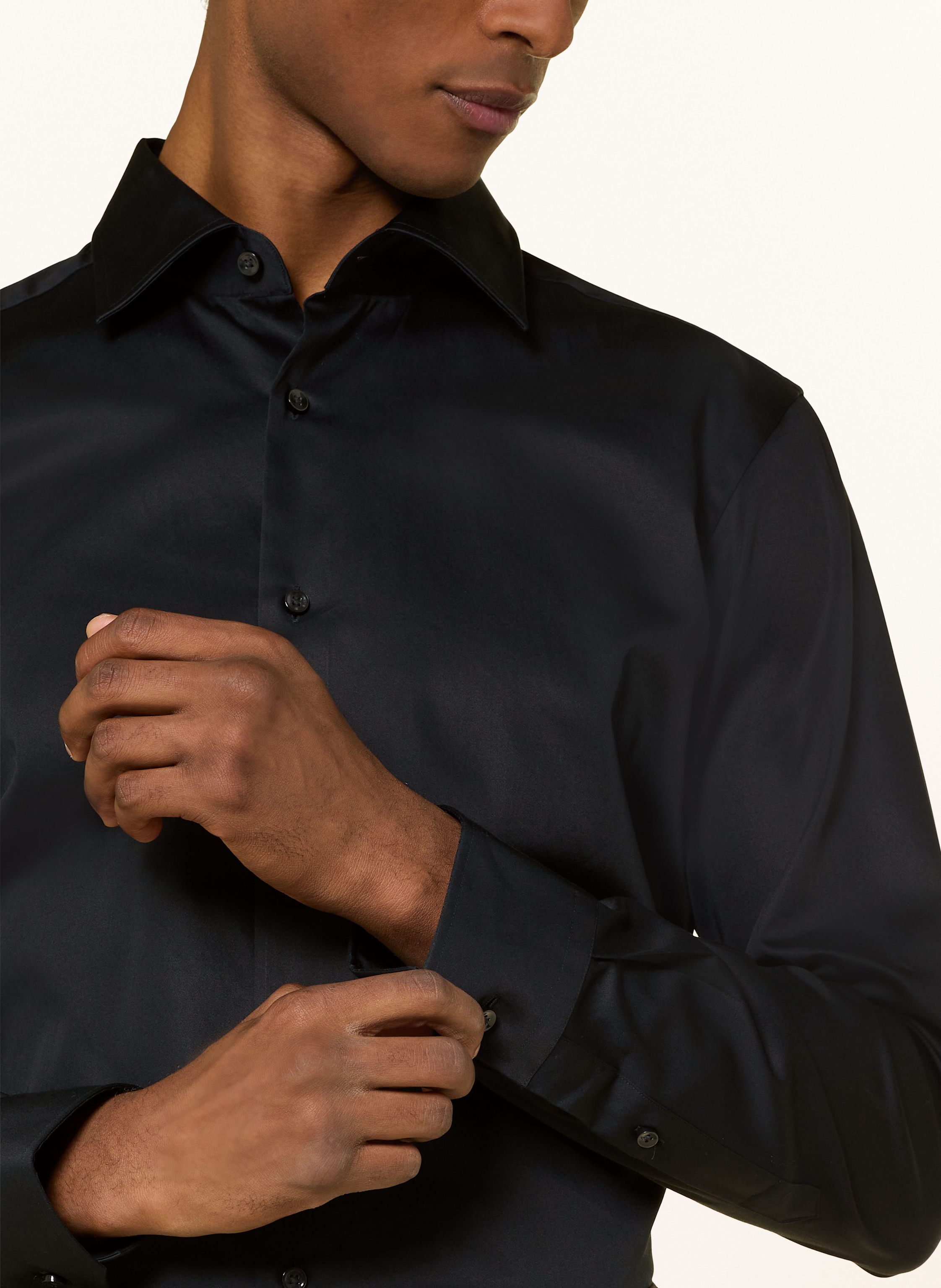 Thumbnail - Boss Hemd Joe Regular Fit schwarz
