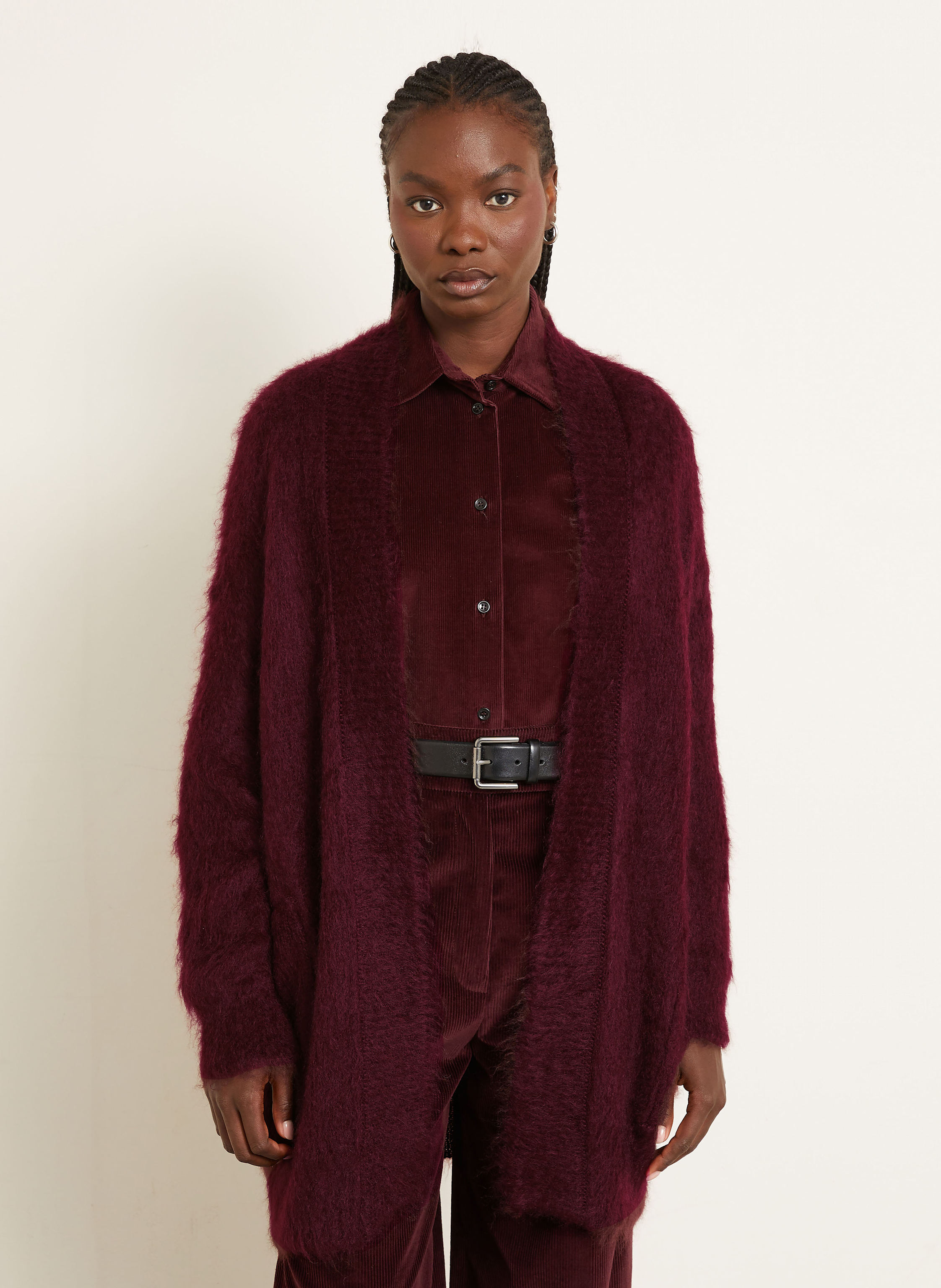 Thumbnail - Max Mara Strickjacke affetto1234 Mit Mohair rot