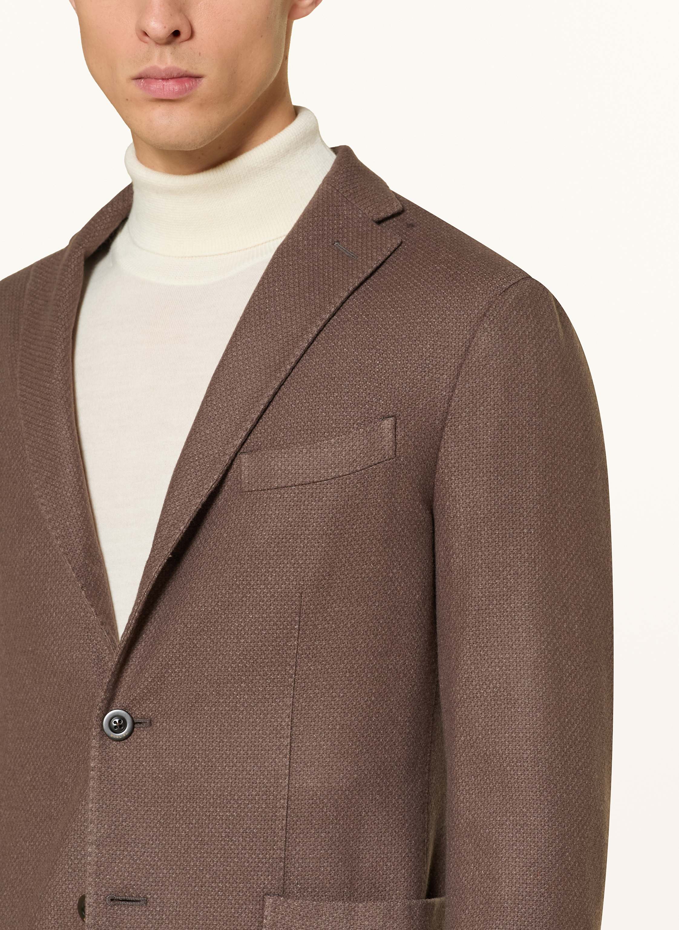 Thumbnail - Boglioli Sakko K.Jacket Mit Cashmere braun