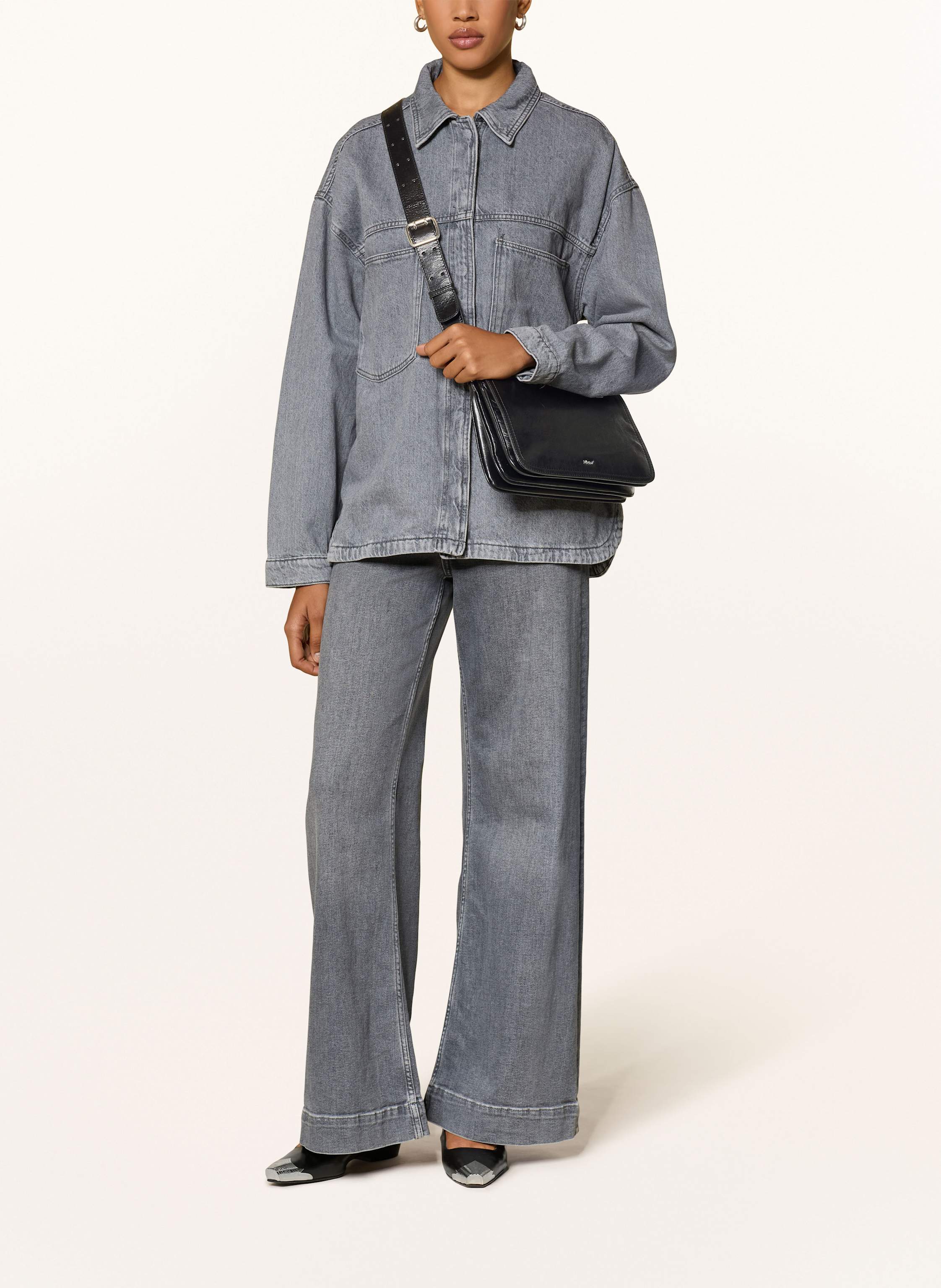 Thumbnail - Abro Umhängetasche Pure schwarz