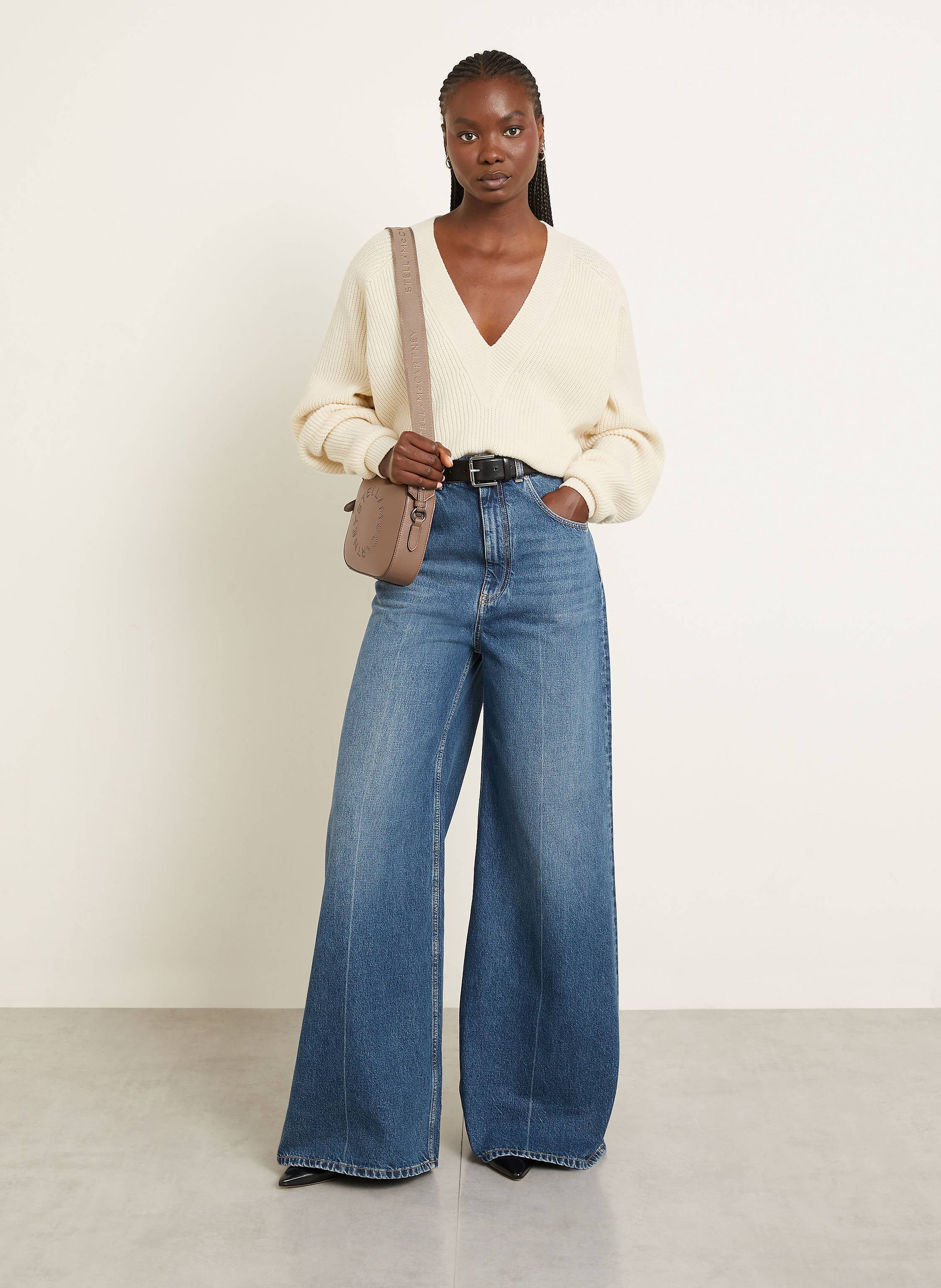 Thumbnail - Stella Mccartney Umhängetasche grau