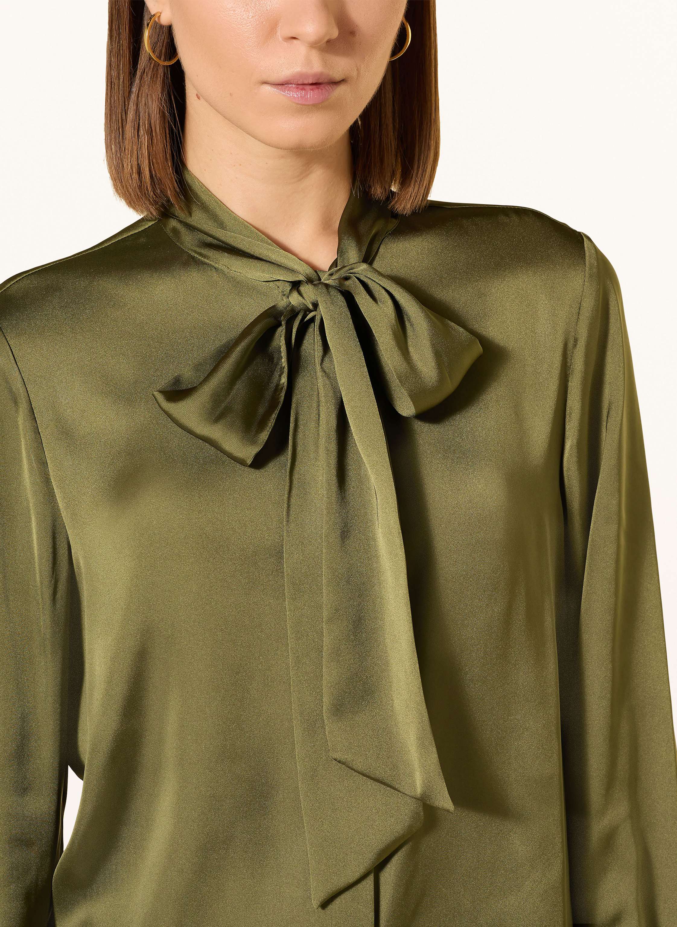 Thumbnail - Joop! Schluppenbluse Aus Satin gruen