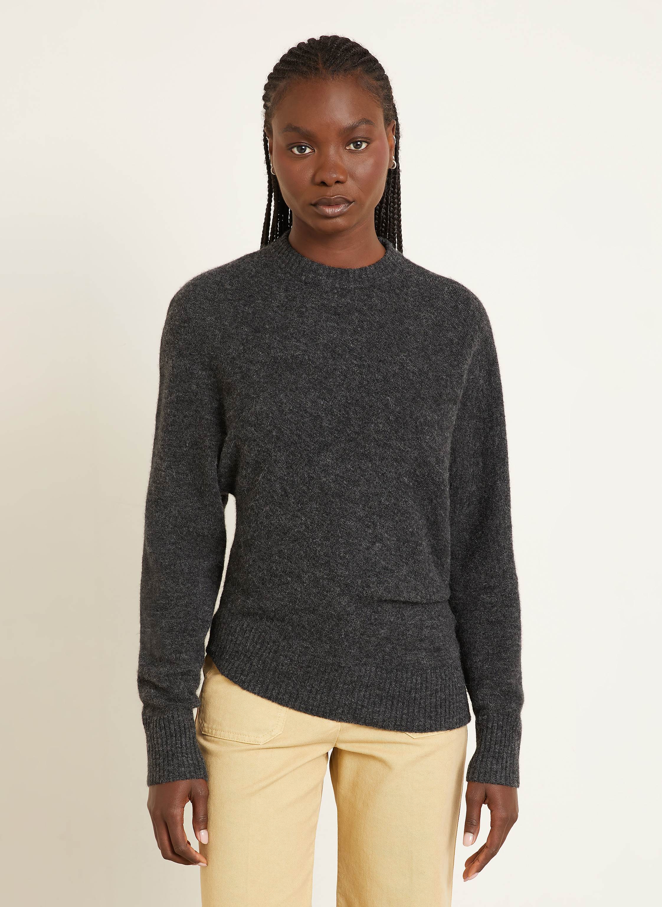 Thumbnail - Proenza Schouler Pullover Abie grau