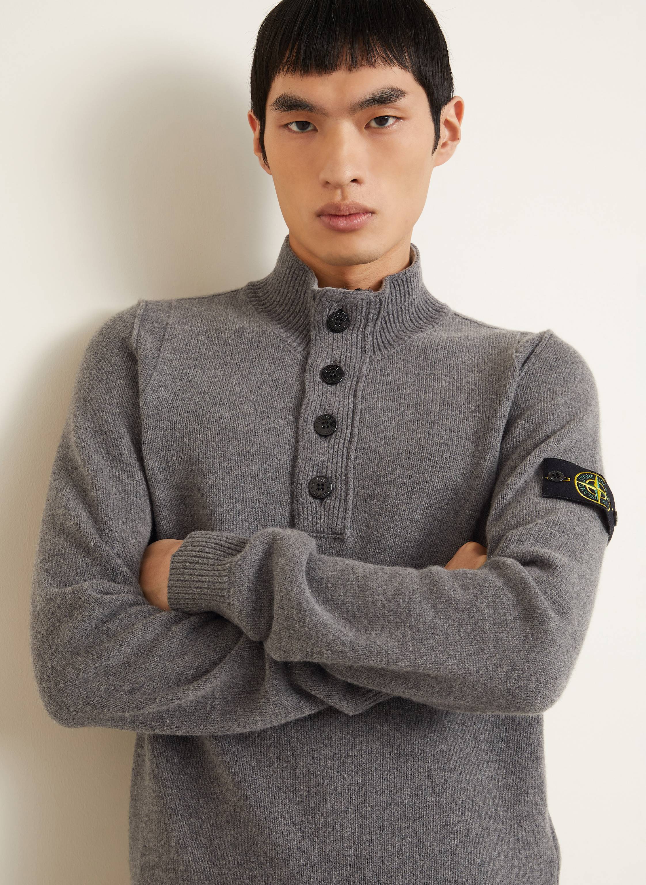 Thumbnail - Stone Island Troyer grau