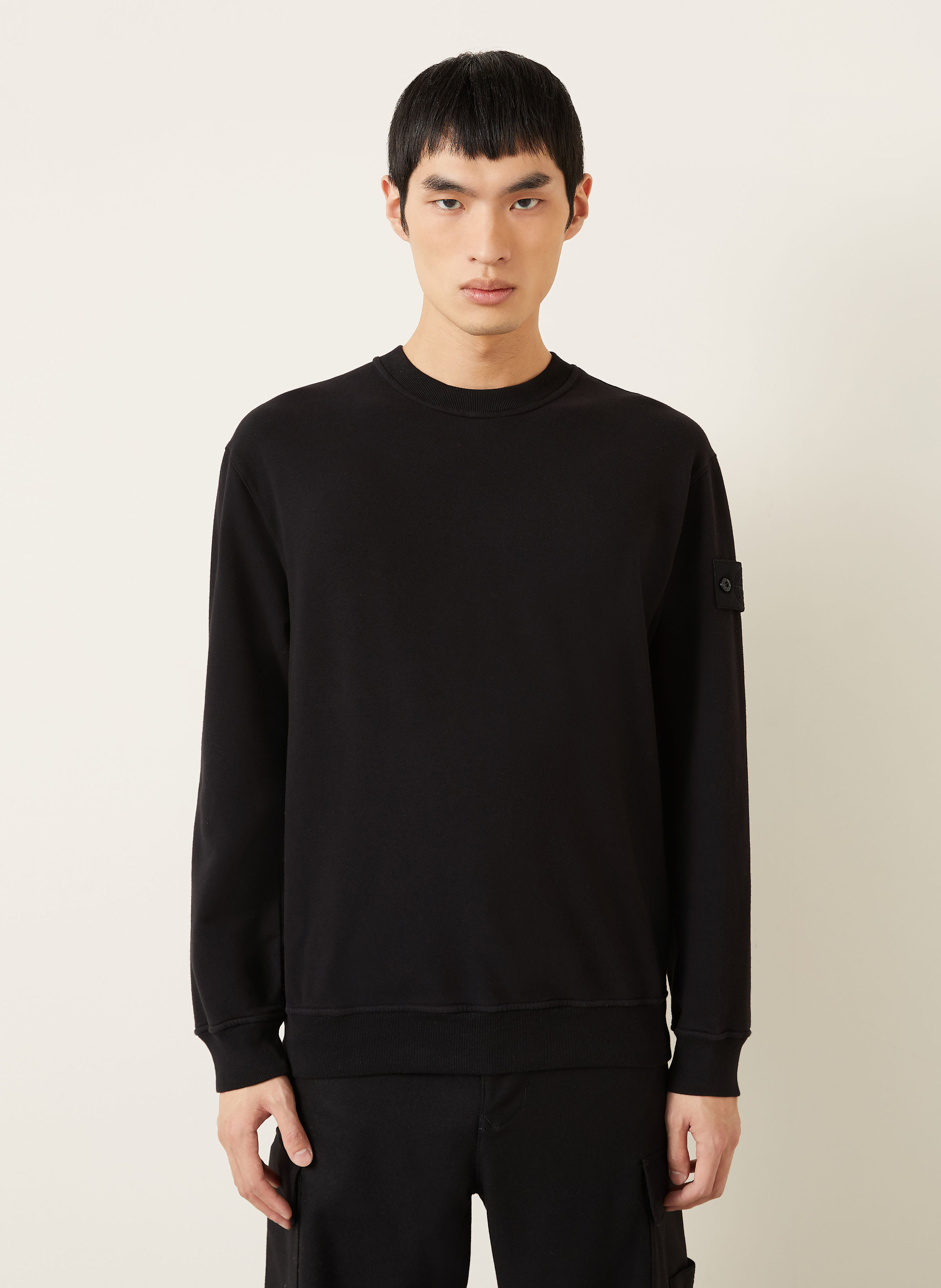 Thumbnail - Stone Island Sweatshirt Ghost schwarz