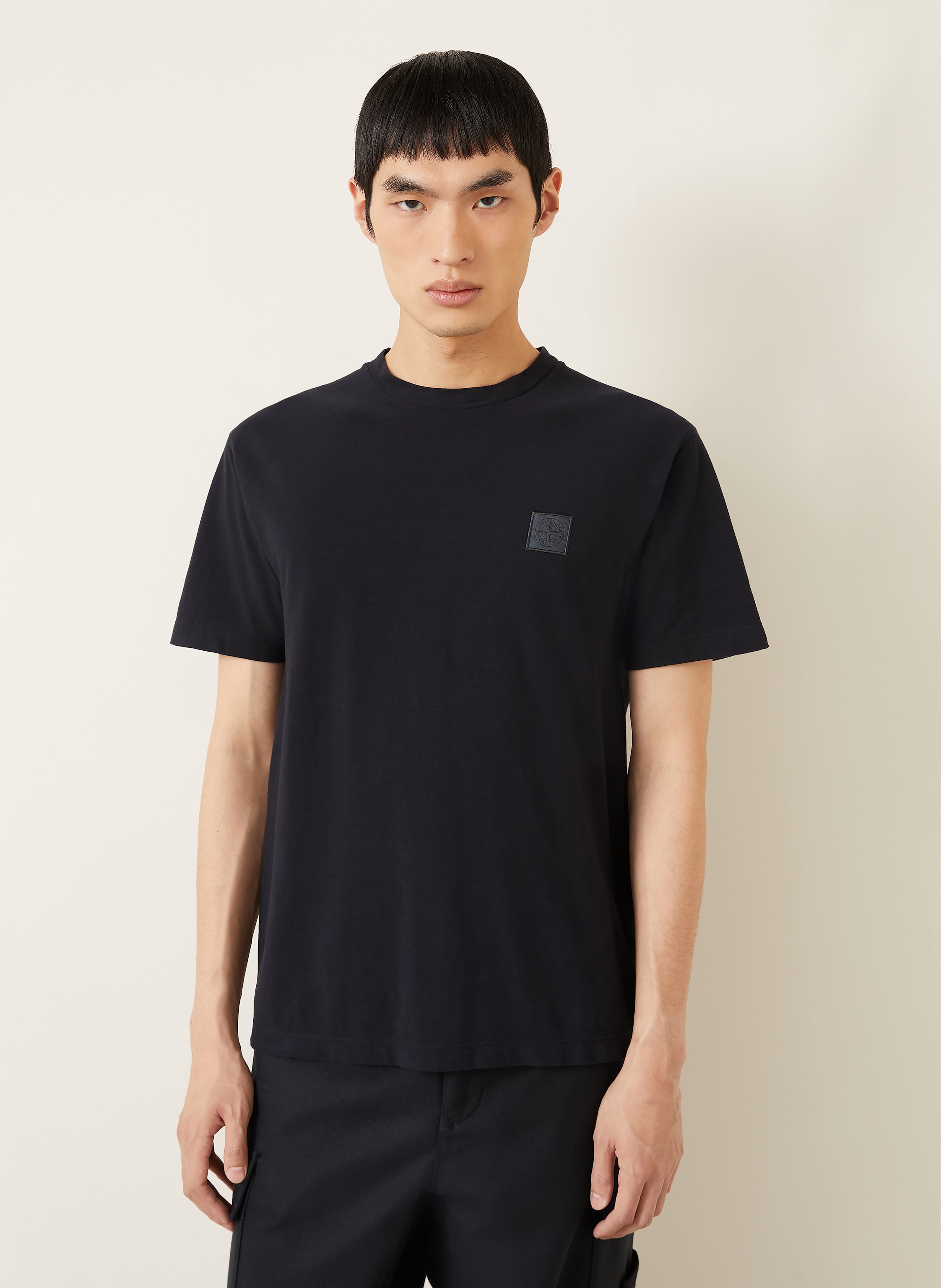 Thumbnail - Stone Island T-Shirt Ghost schwarz