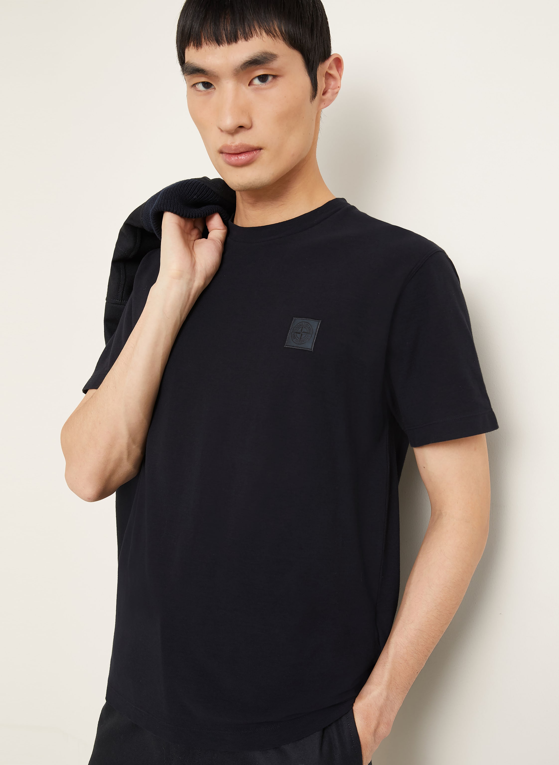 Thumbnail - Stone Island T-Shirt Ghost schwarz