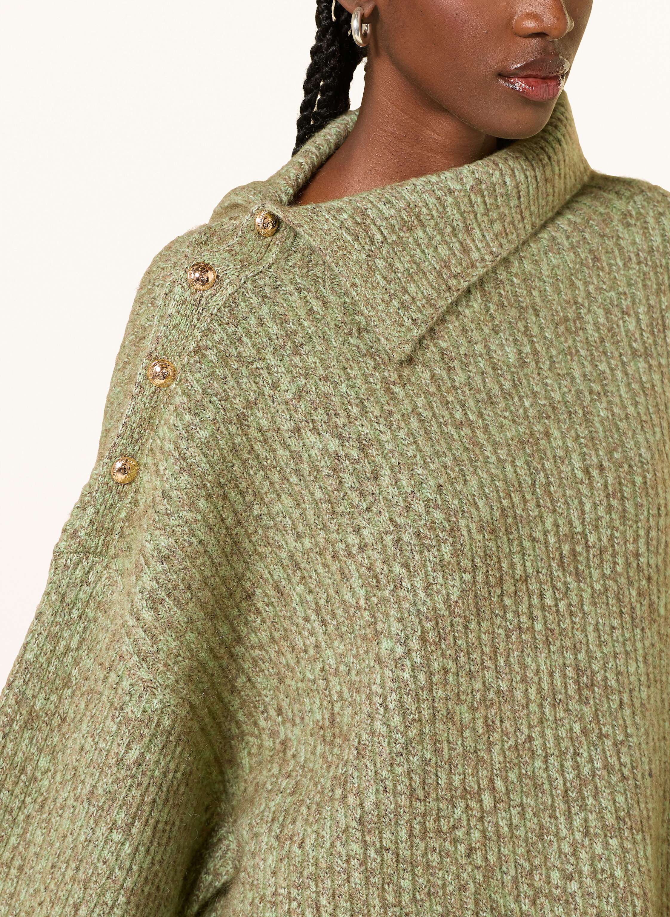 Thumbnail - Ganni Pullover Mit Mohair gruen