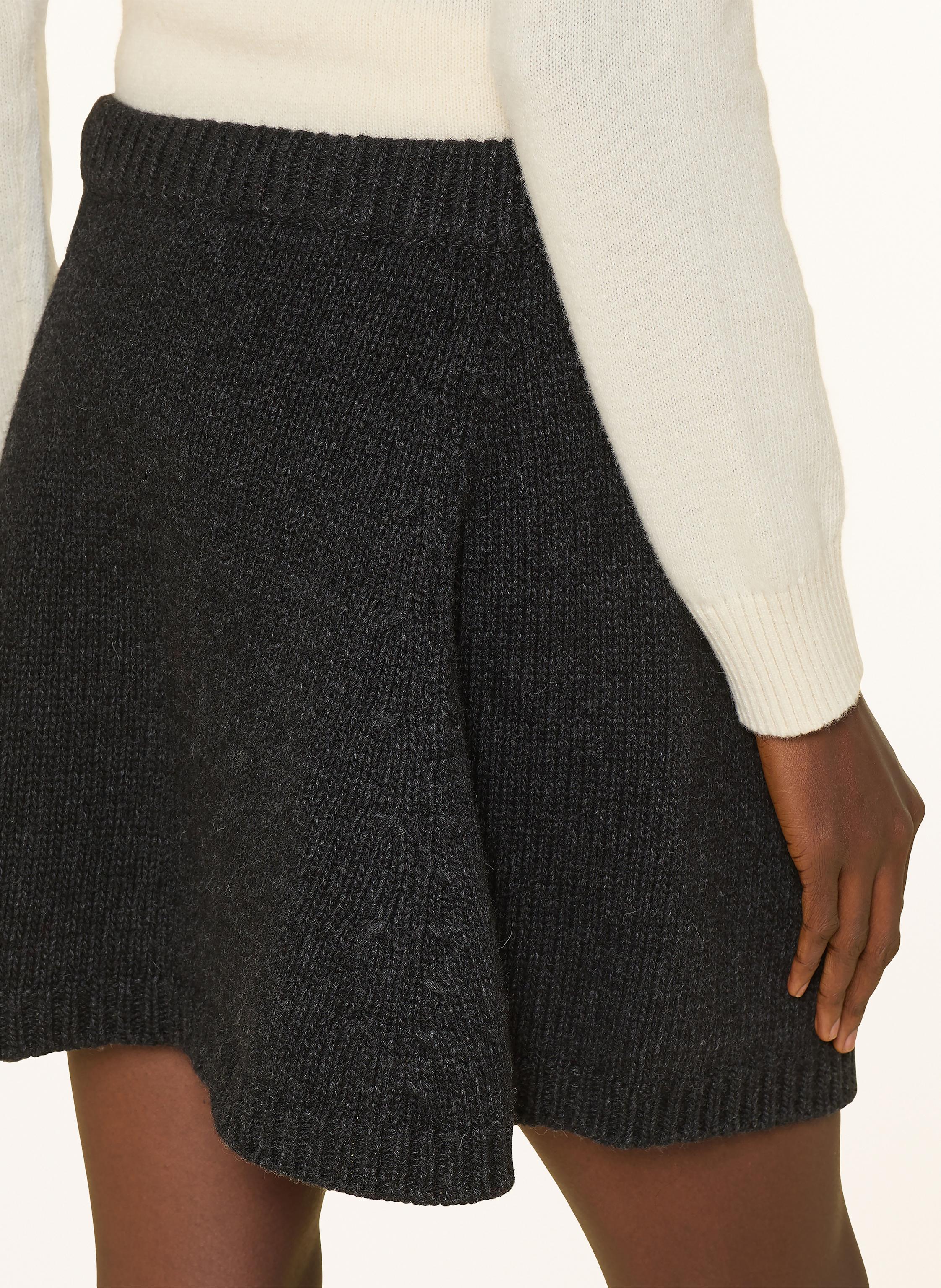 Thumbnail - Ganni Strickrock grau