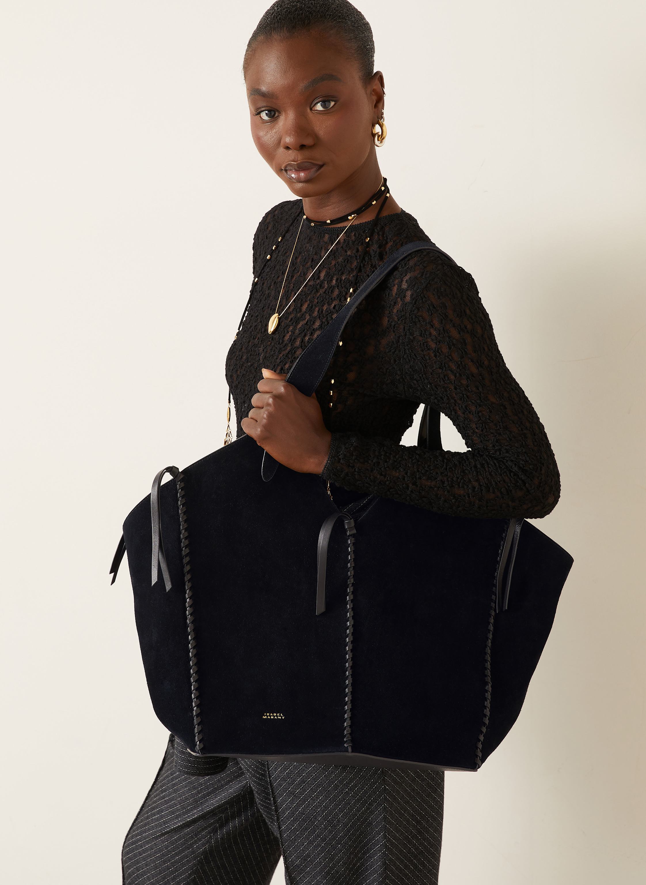 Thumbnail - Isabel Marant Shopper Tampa schwarz