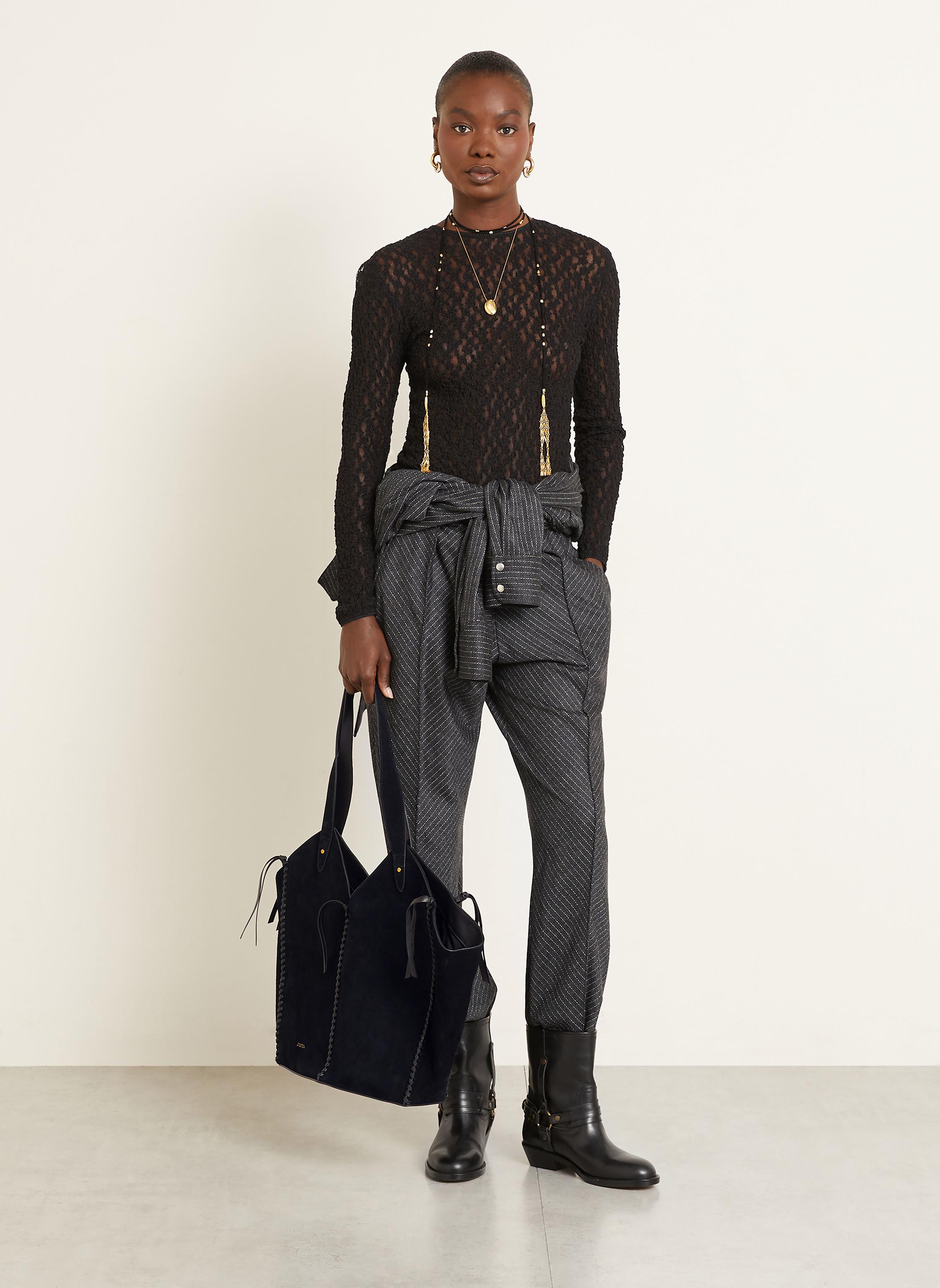 Thumbnail - Isabel Marant Shopper Tampa schwarz