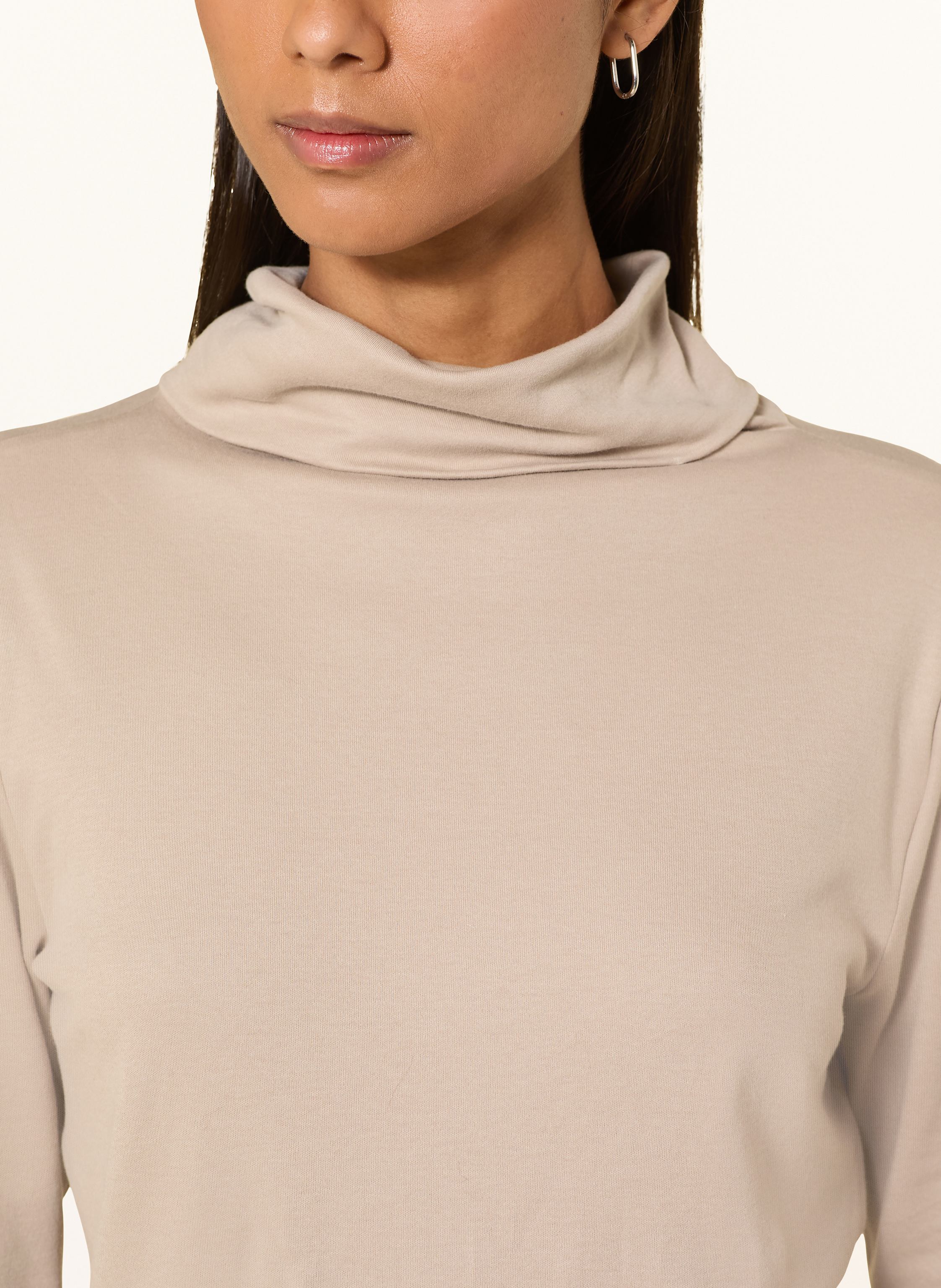 Thumbnail - Efixelle Rollkragenshirt beige