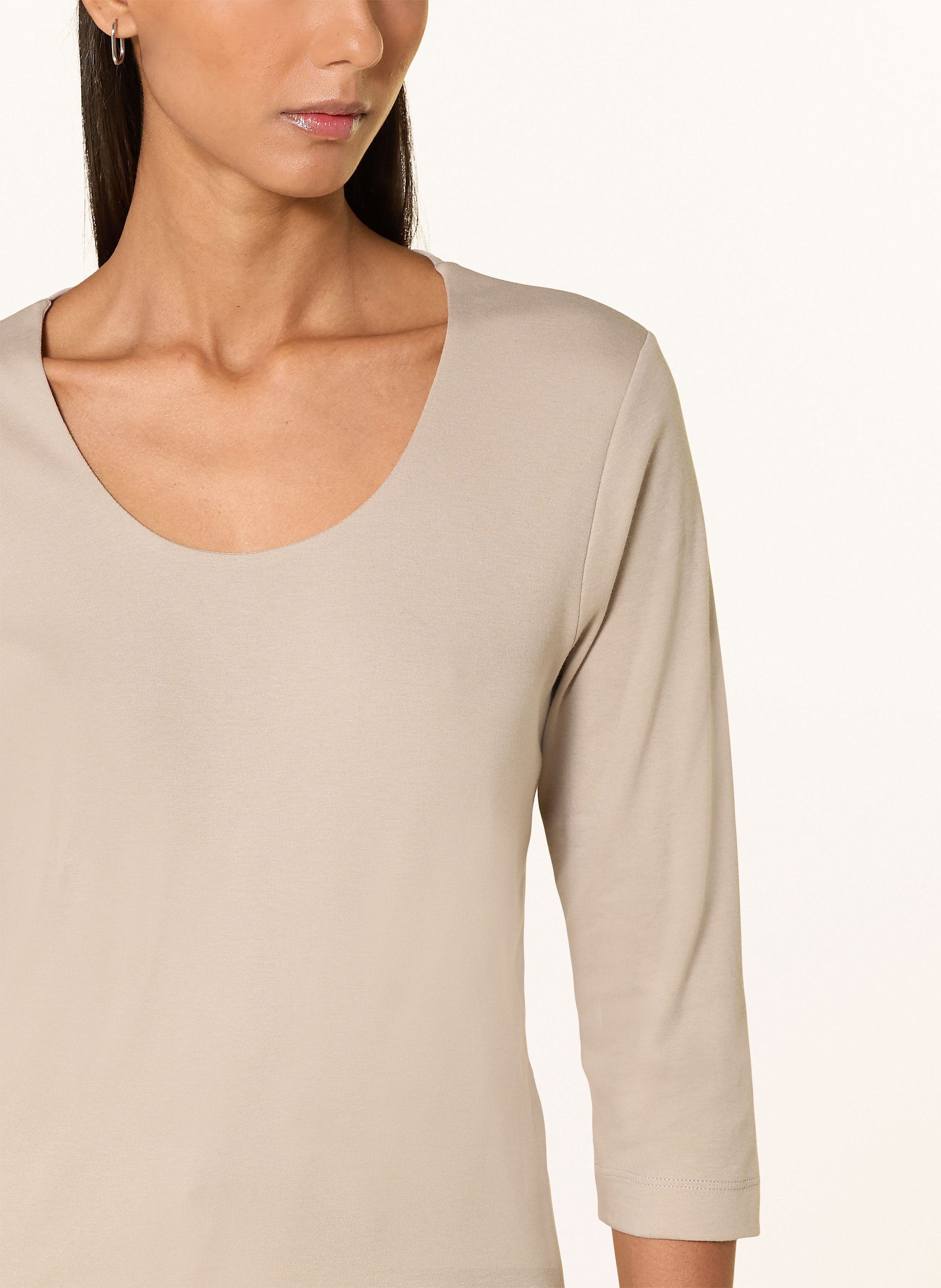 Thumbnail - Efixelle Shirt Mit 3/4-Arm braun