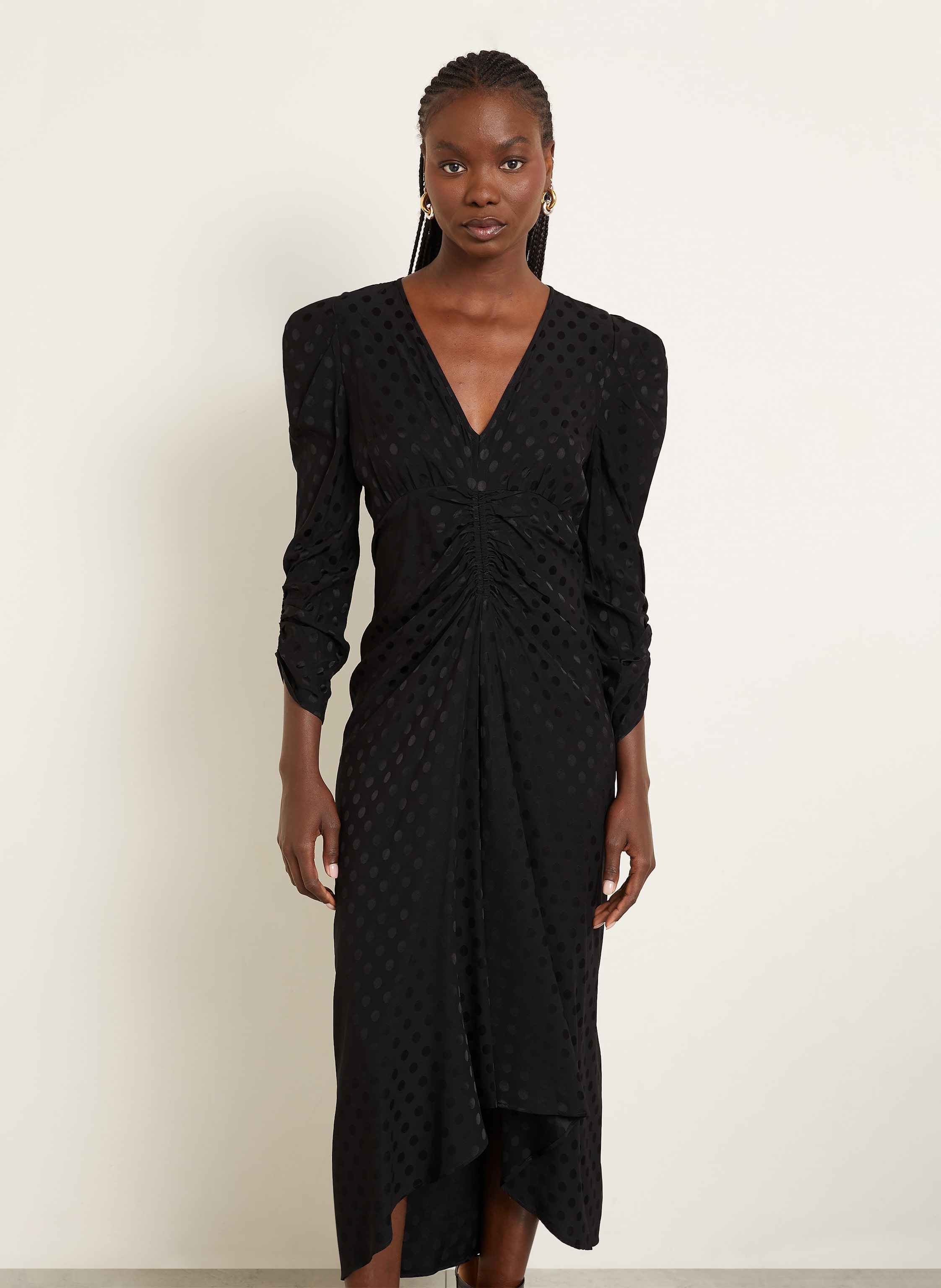 Thumbnail - Isabel Marant Kleid Albini schwarz