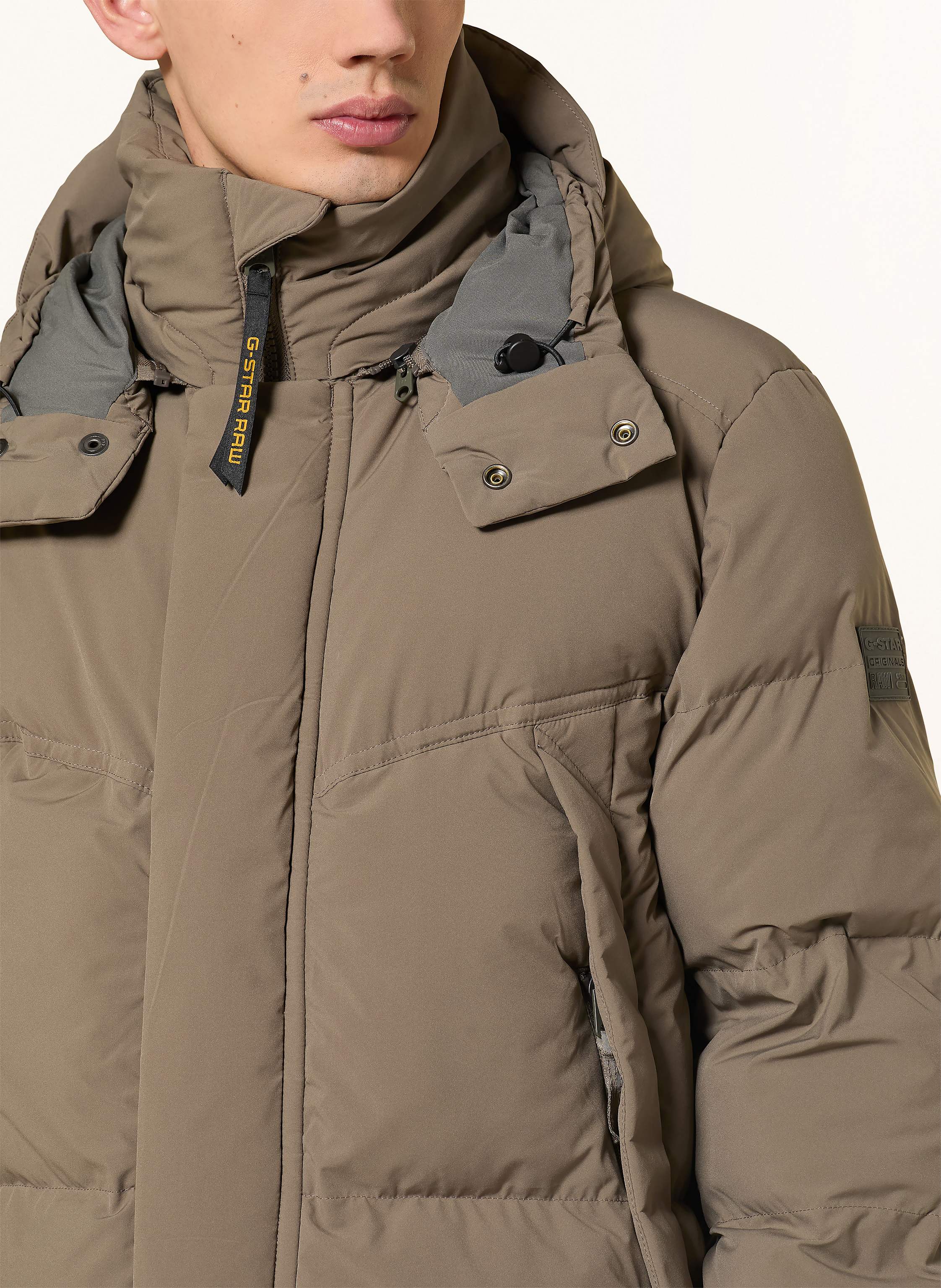 Thumbnail - G-Star Steppmantel Whistler Mit Abnehmbarer Kapuze gruen