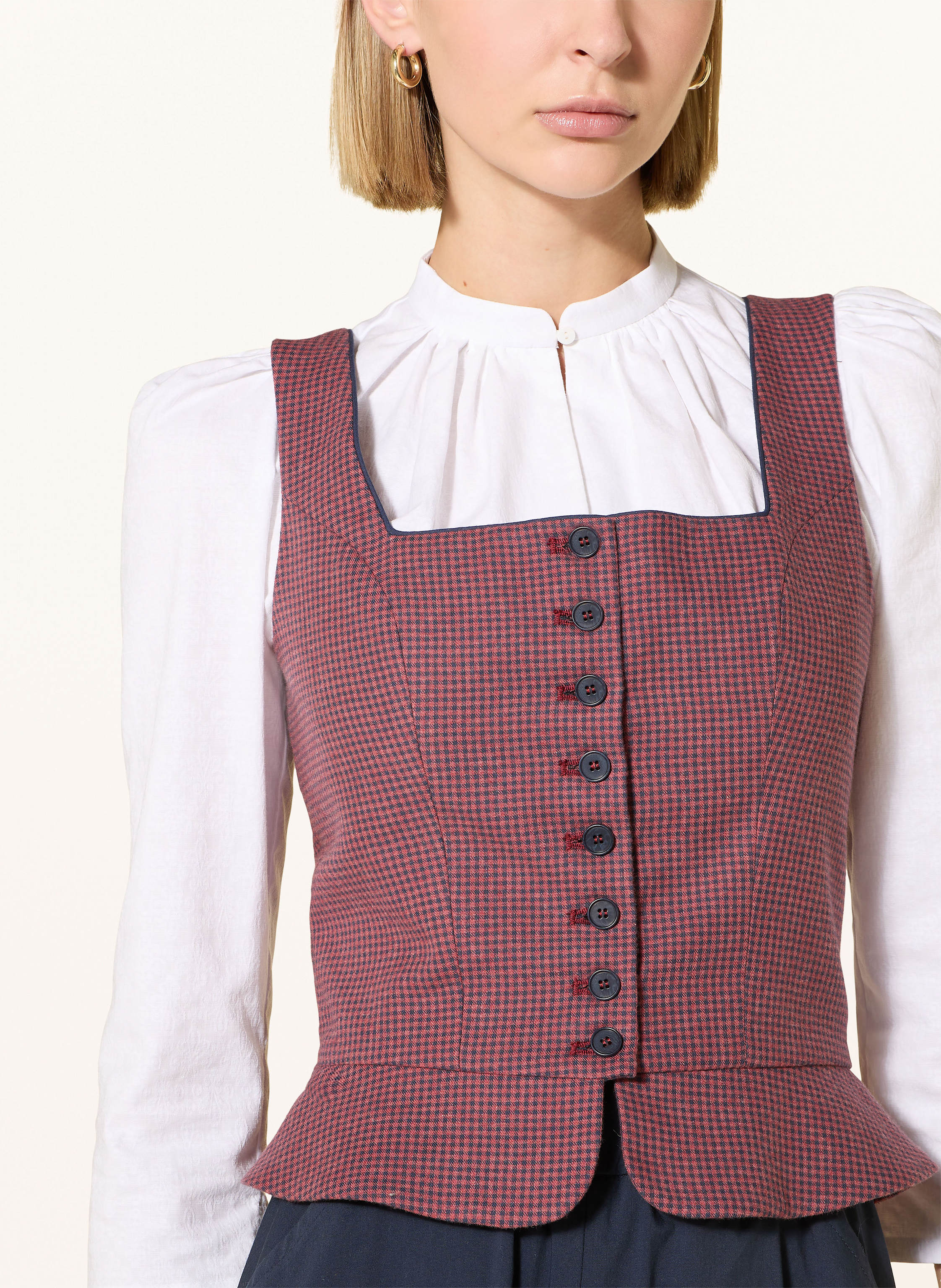 Thumbnail - Berwin & Wolff Trachtenmieder rot