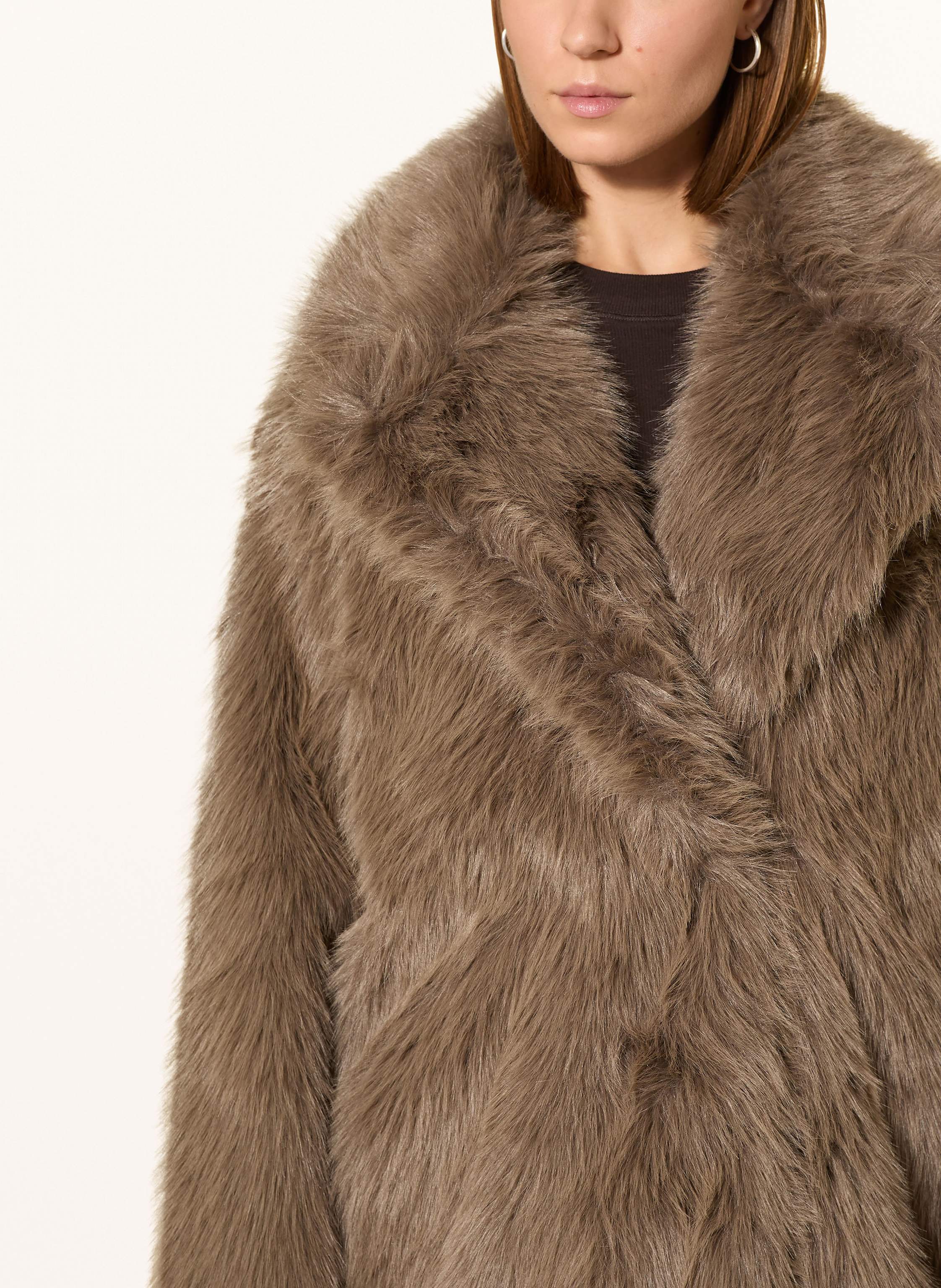 Thumbnail - Cartoon Kunstfell-Mantel beige