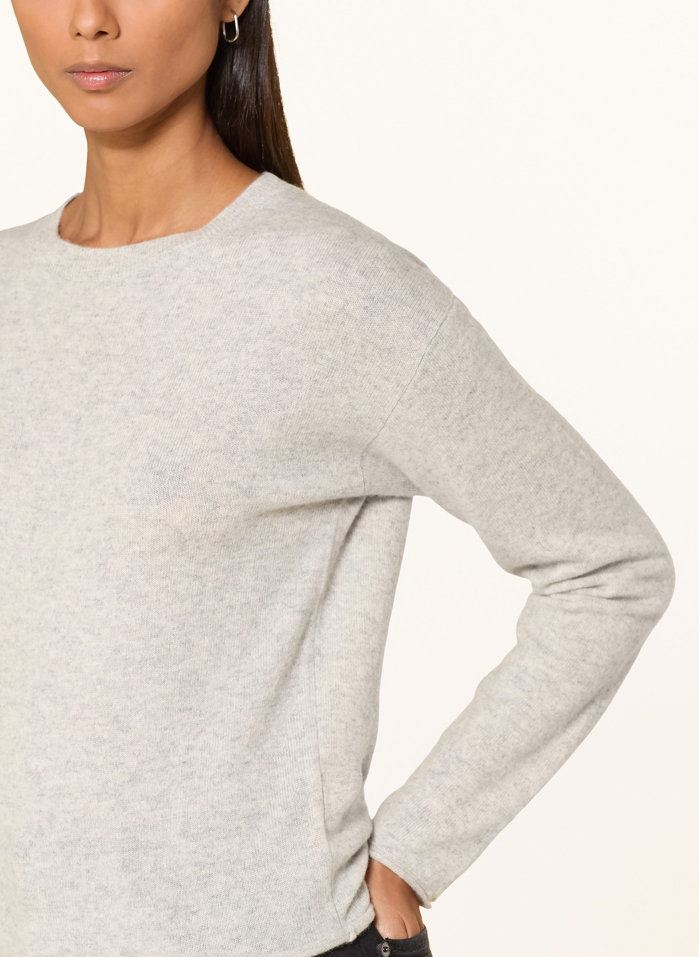 Thumbnail - Darling Harbour Cashmere-Pullover grau