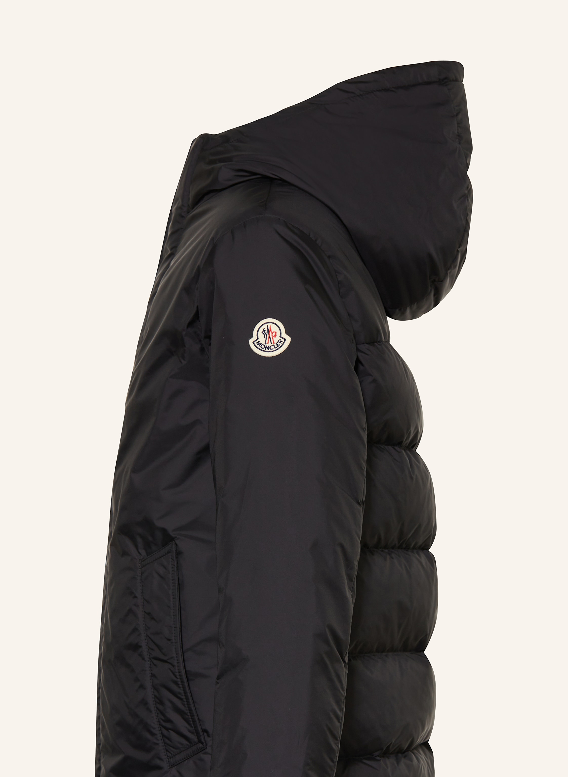 Thumbnail - Moncler Enfant Daunenmantel Gesudar schwarz