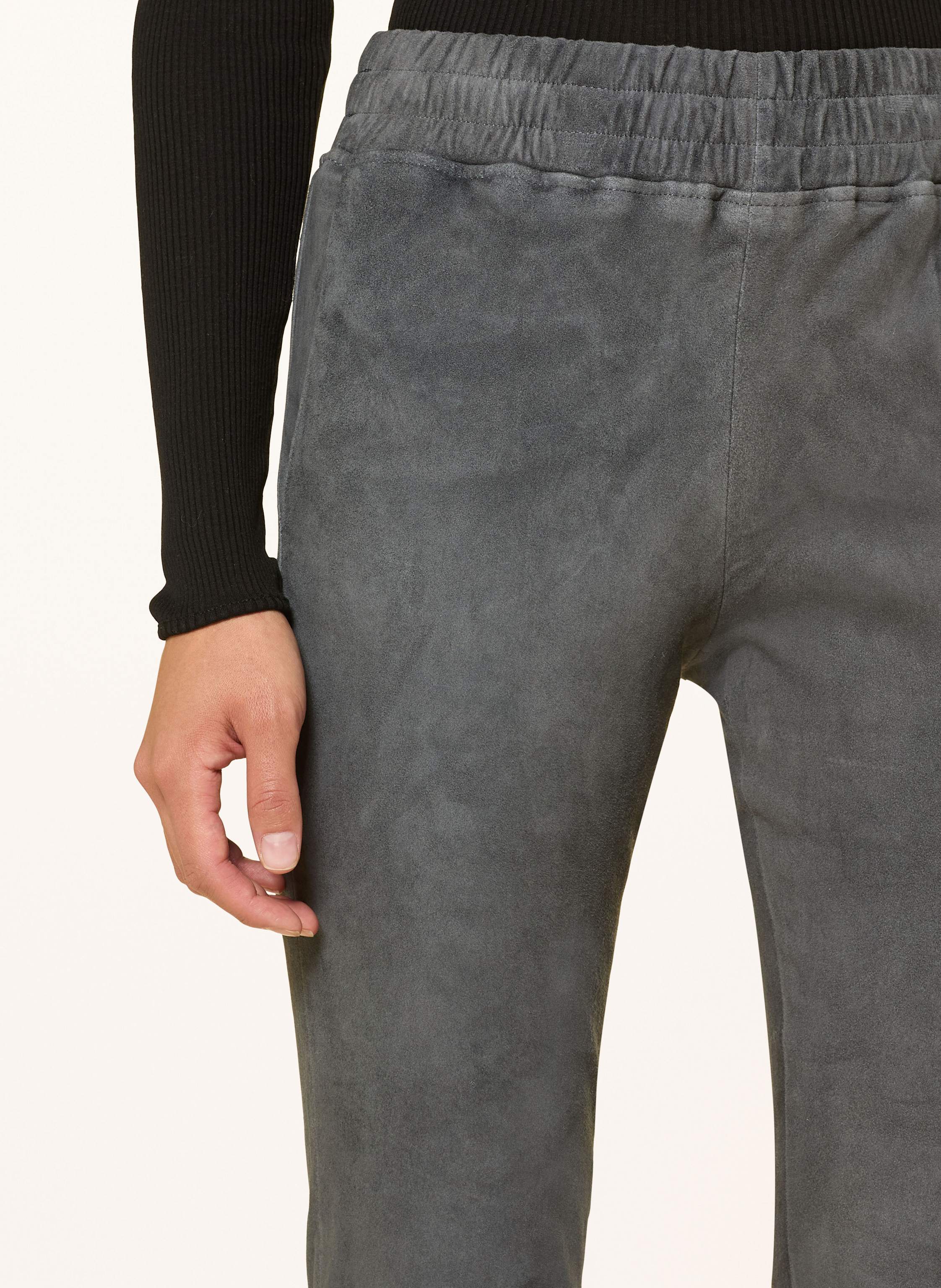 Thumbnail - Lilienfels Lederhose grau