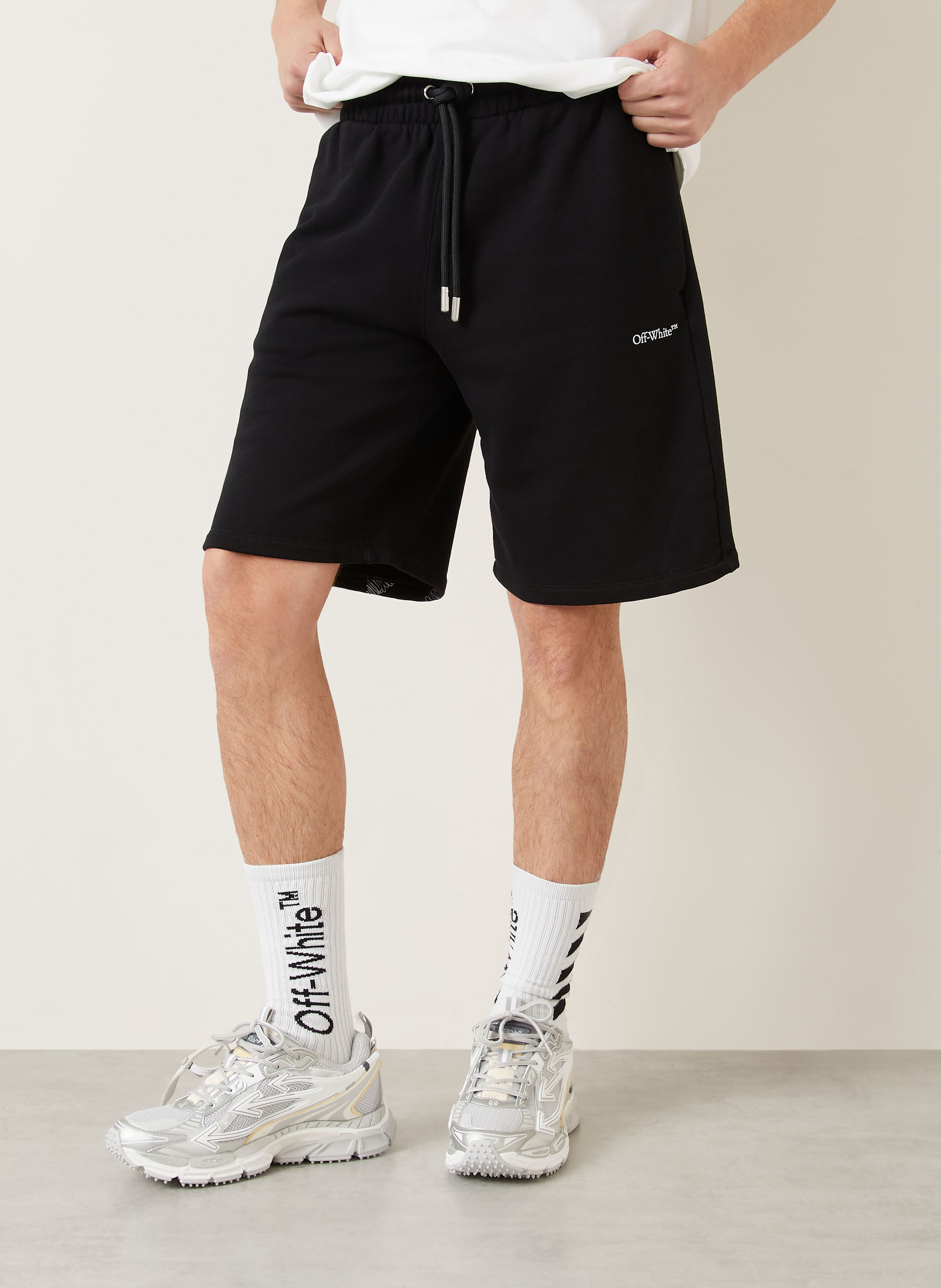 Thumbnail - Off-White Sweatshorts schwarz