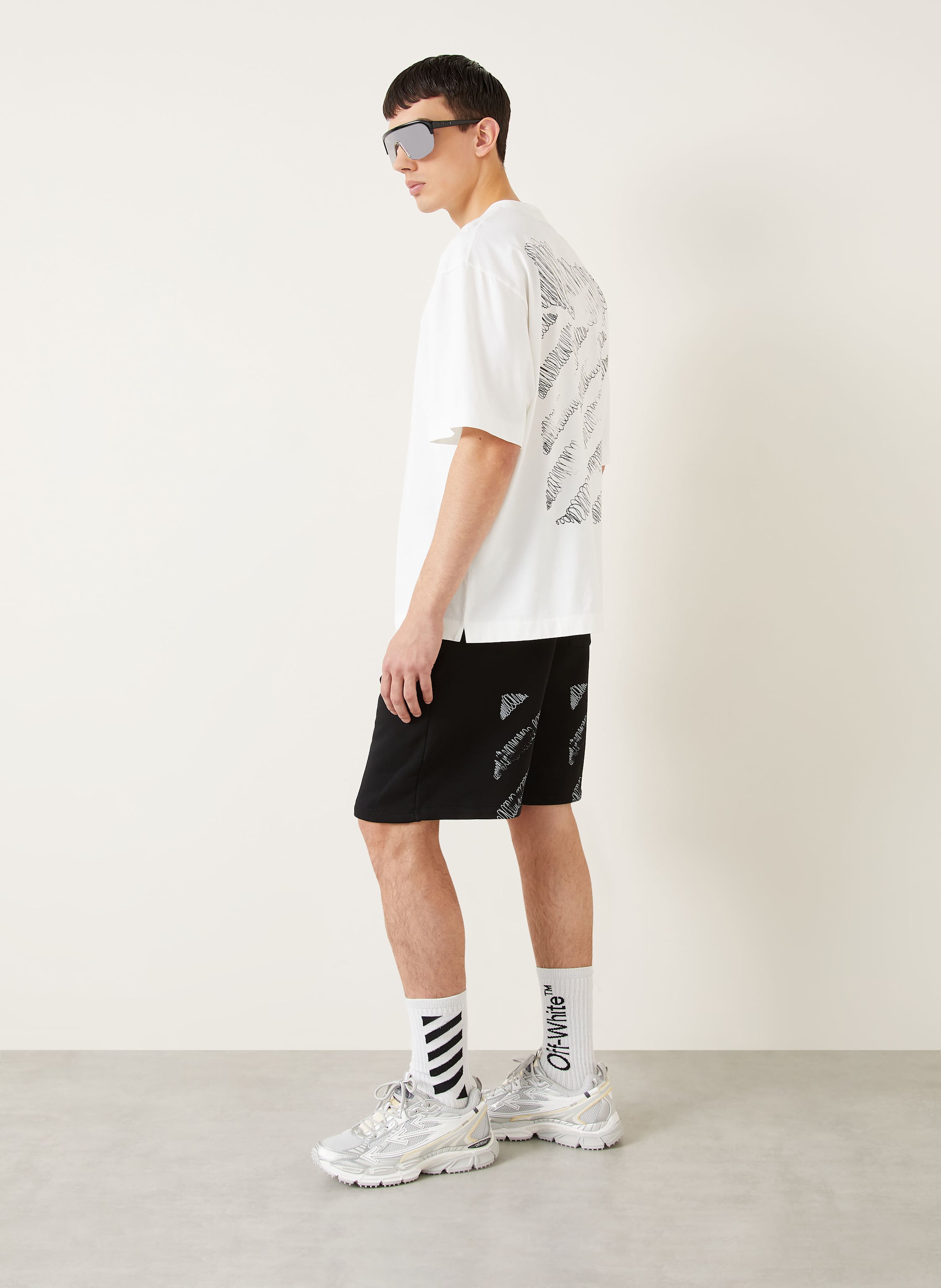 Thumbnail - Off-White Sweatshorts schwarz