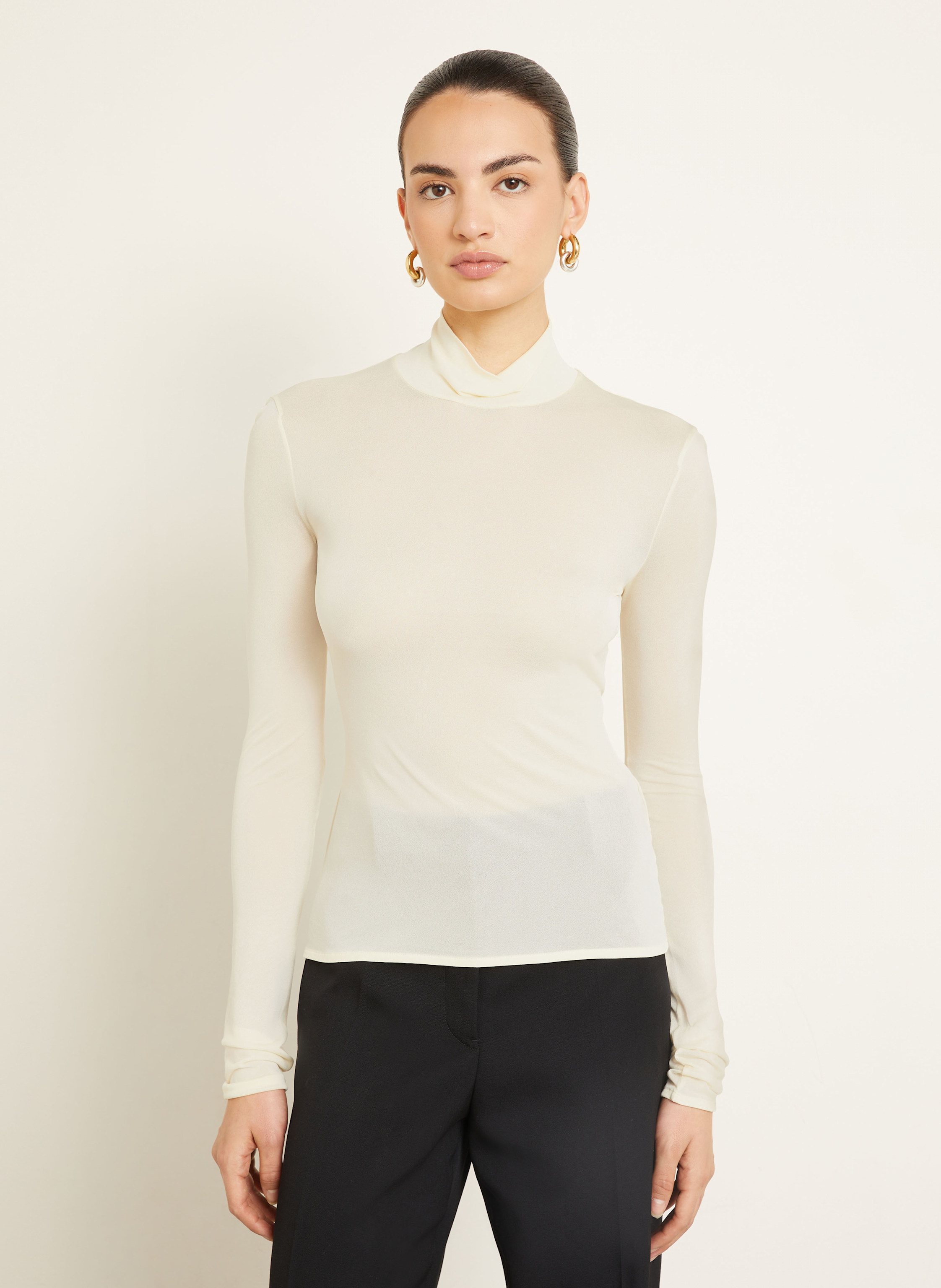 Thumbnail - Jil Sander Longsleeve weiss