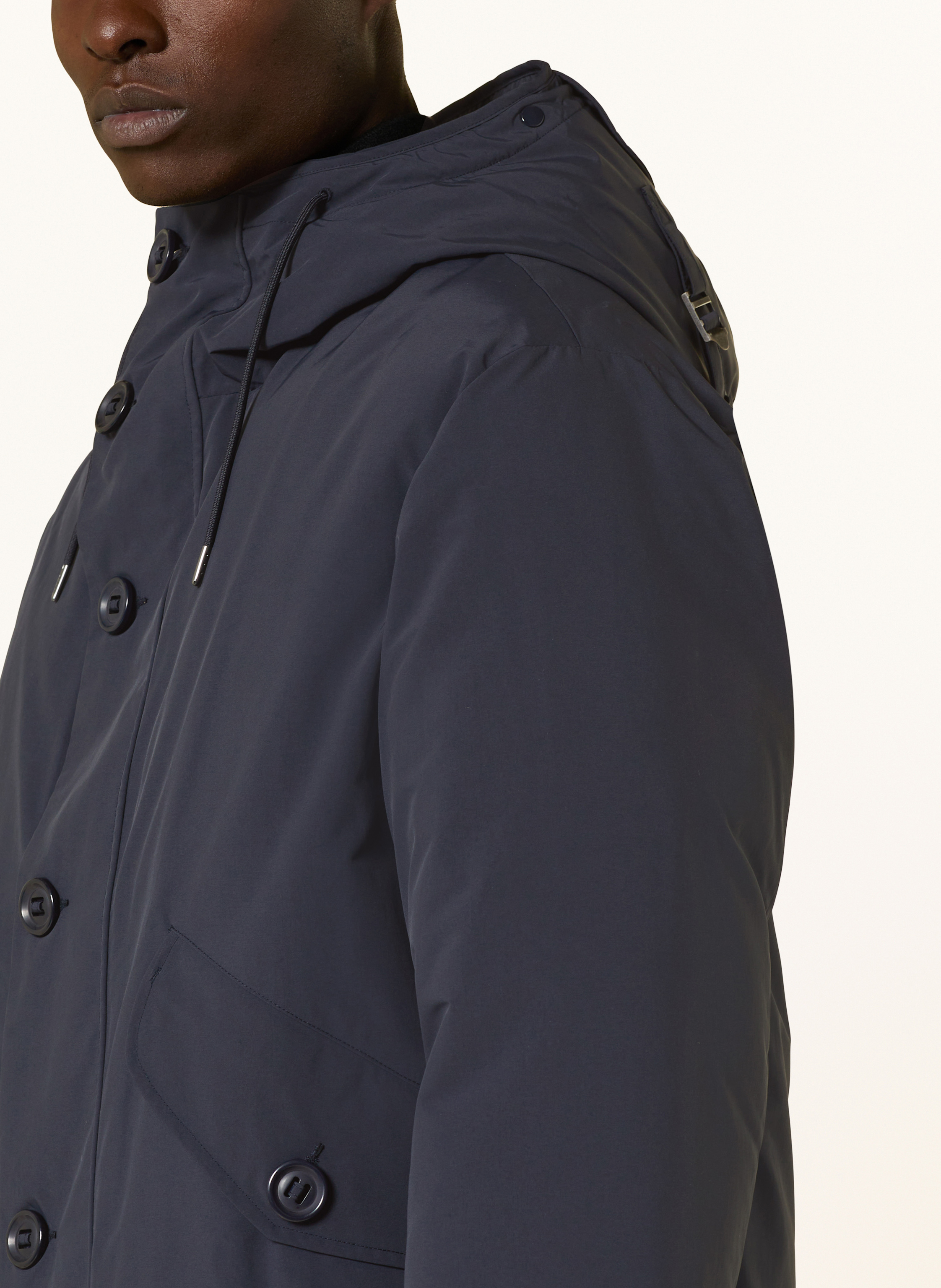 Thumbnail - C.P. Company Daunenjacke Micro-M schwarz