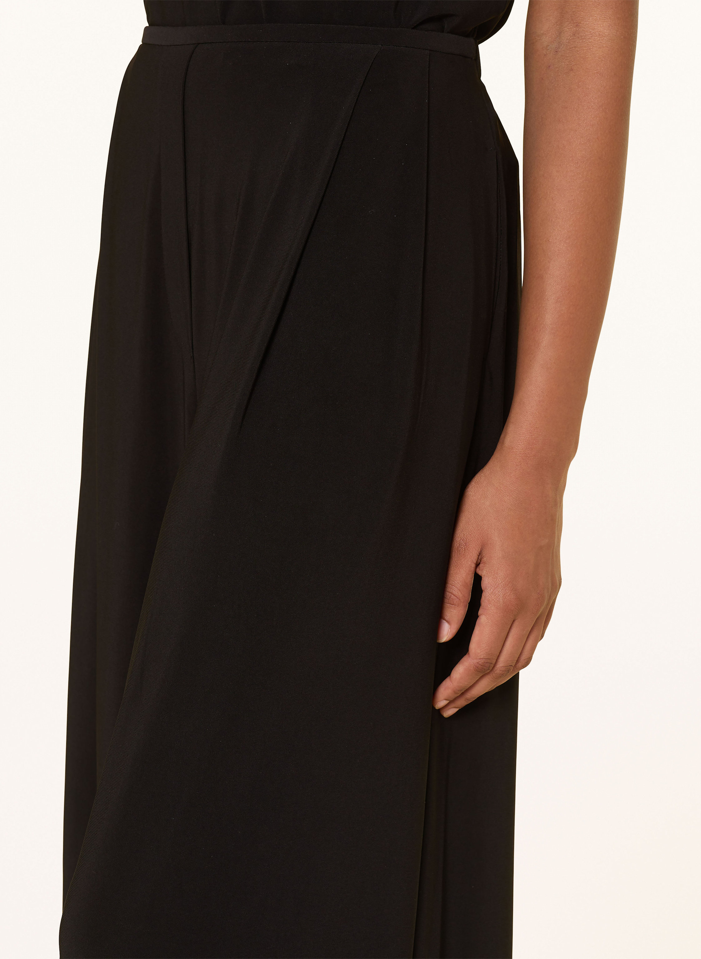 Thumbnail - Norma Kamali Marlenehose Mens Pleat Aus Jersey schwarz