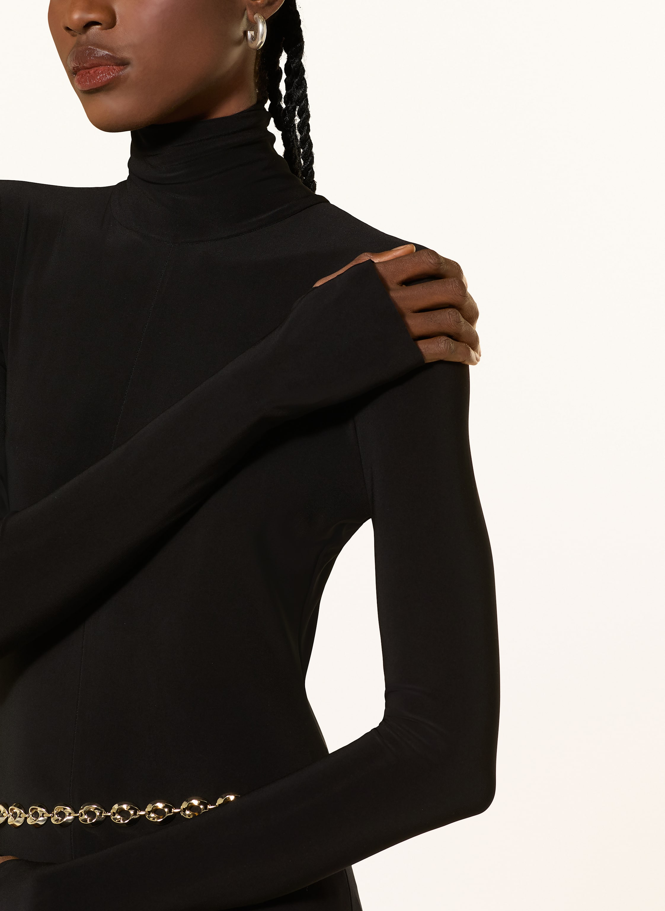 Thumbnail - Norma Kamali Jersey-Jumpsuit schwarz