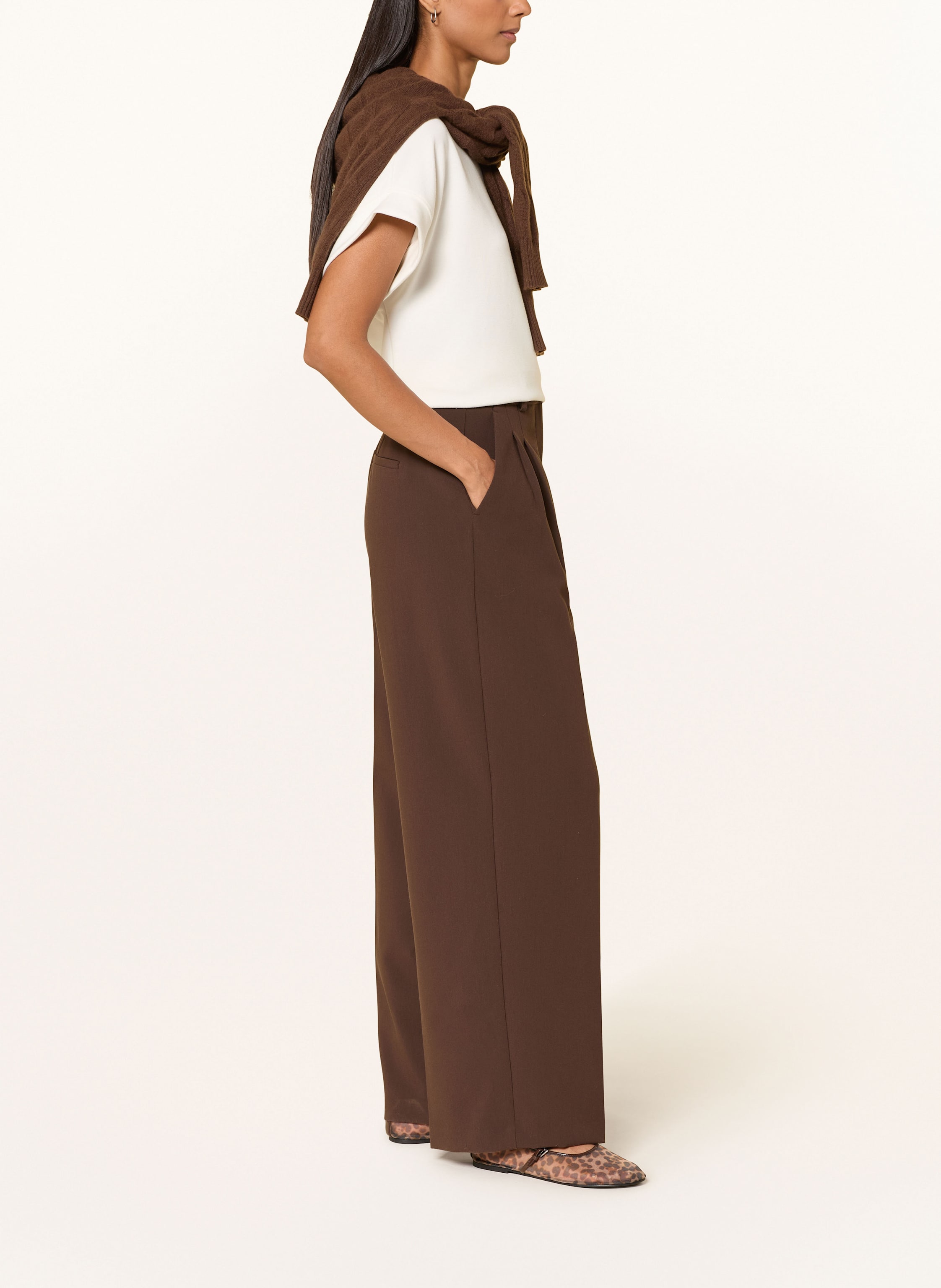 Thumbnail - Smith & Soul Marlenehose braun