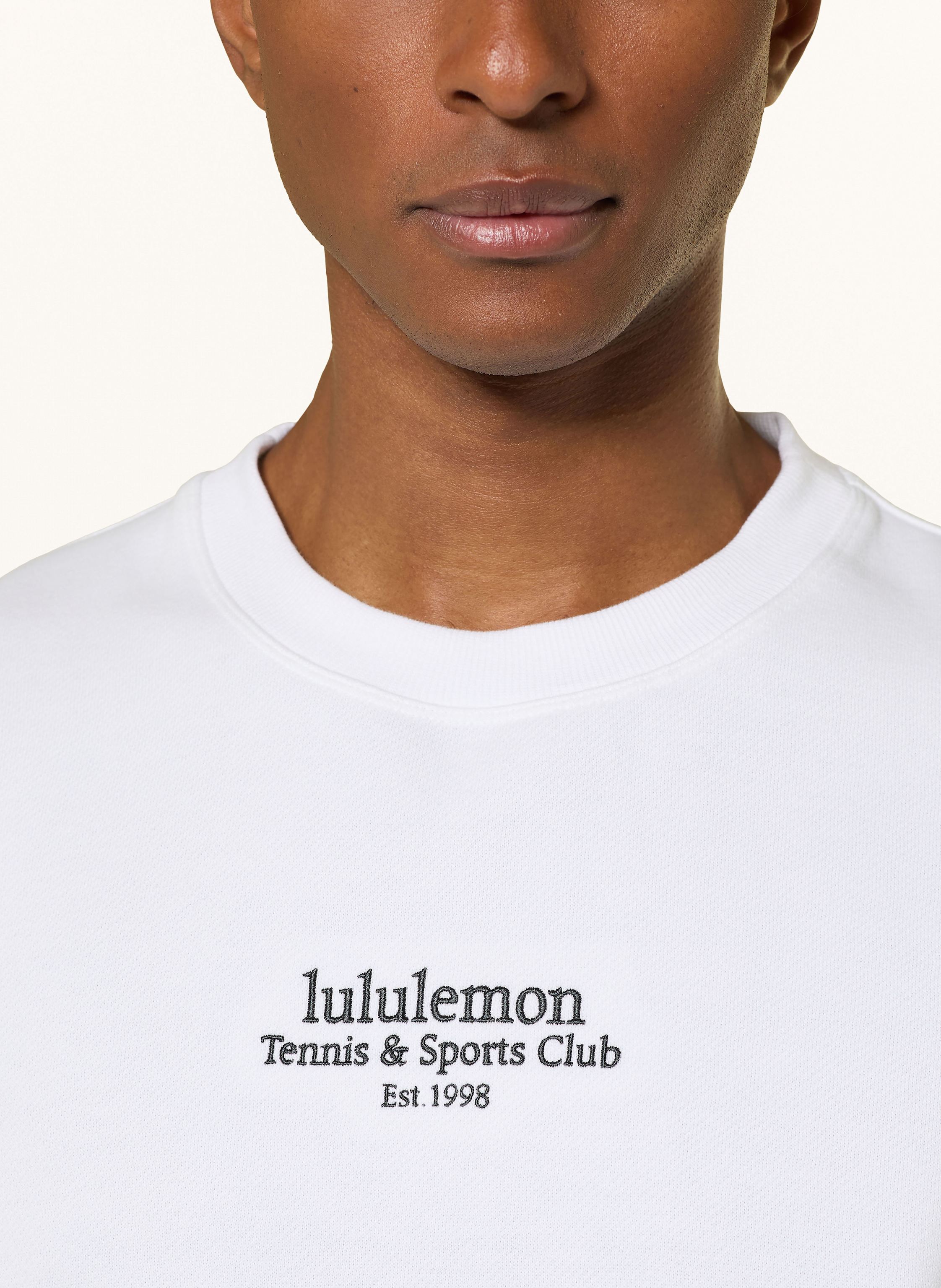 Thumbnail - Lululemon Sweatshirt Steady State Crew Graphic weiss