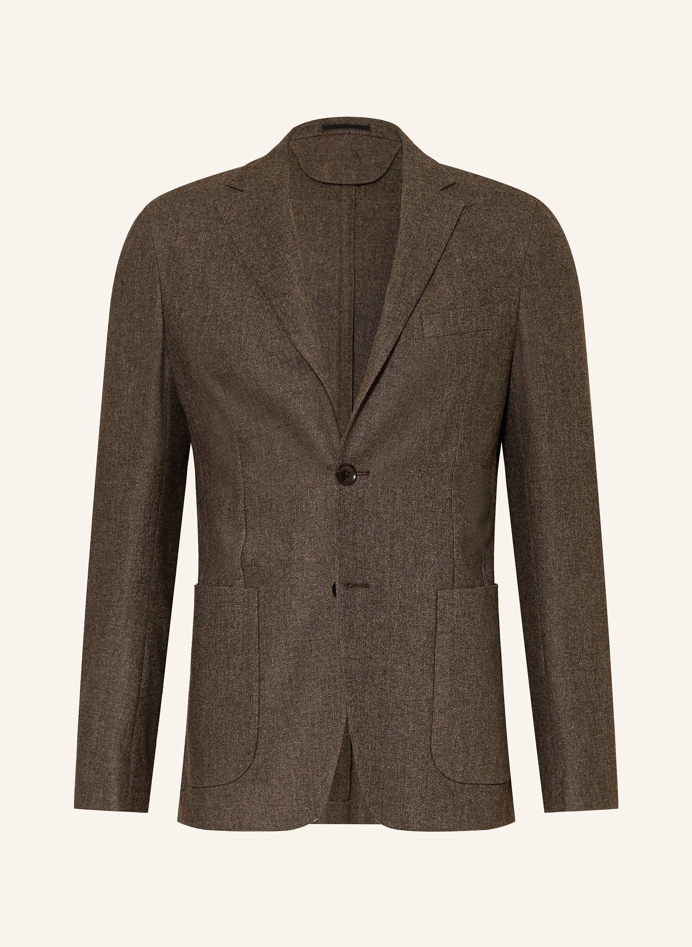 Zegna Zegna Sakko Extra Slim Fit braun in 202 Brown Melange