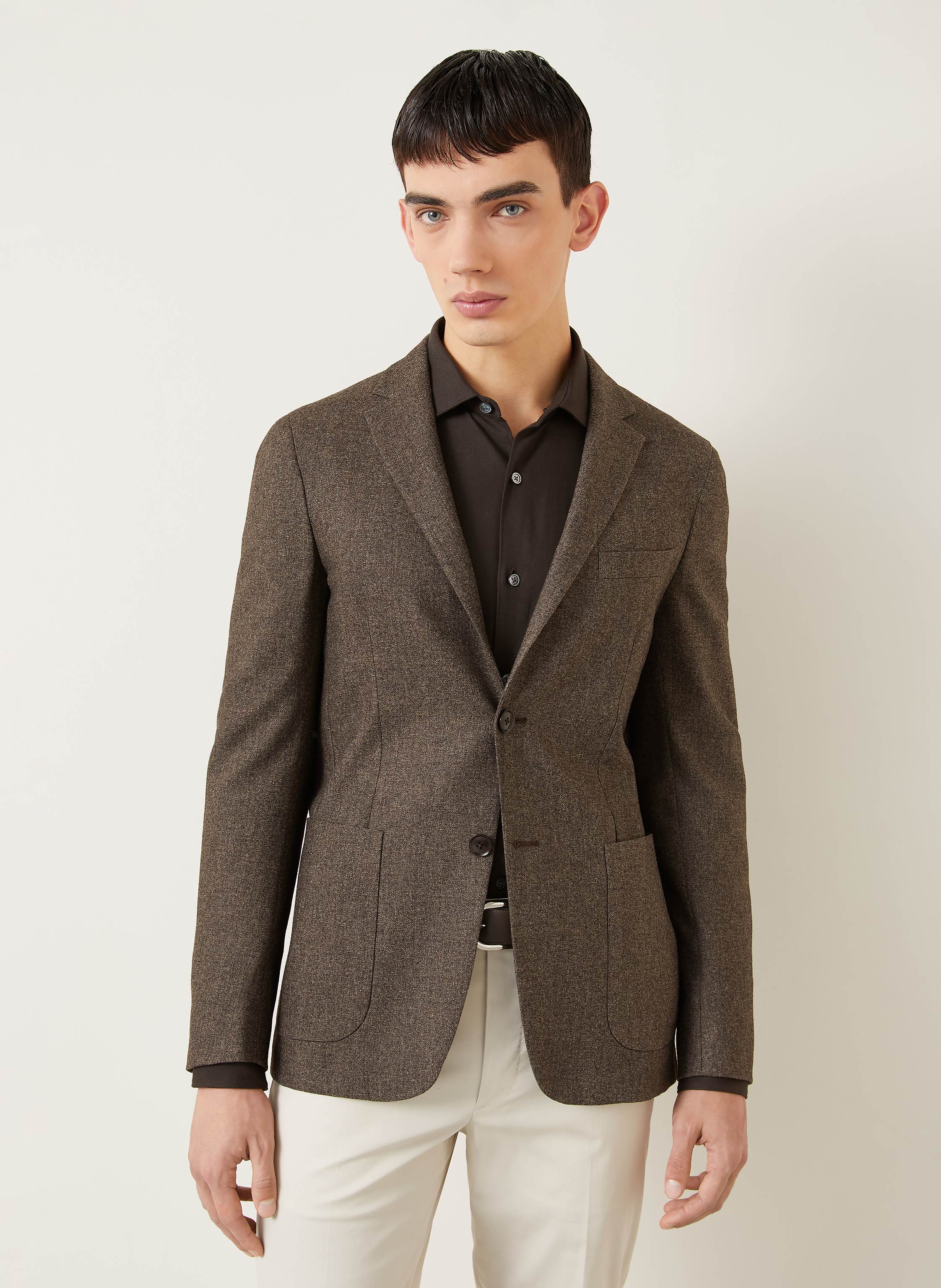 Thumbnail - Zegna Sakko Extra Slim Fit braun