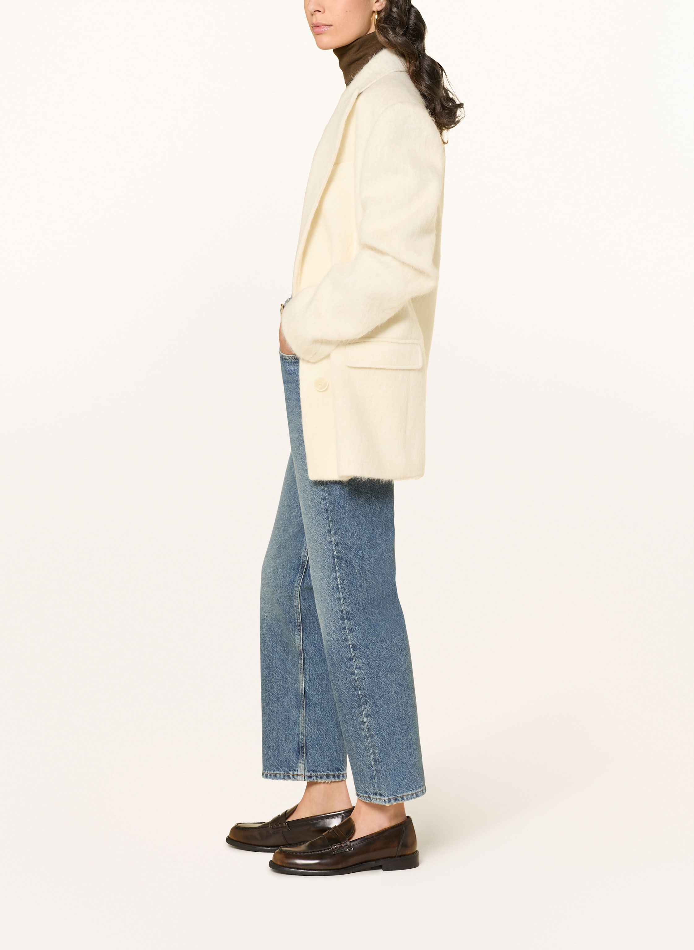 Thumbnail - Agolde Straight Jeans Valen blau