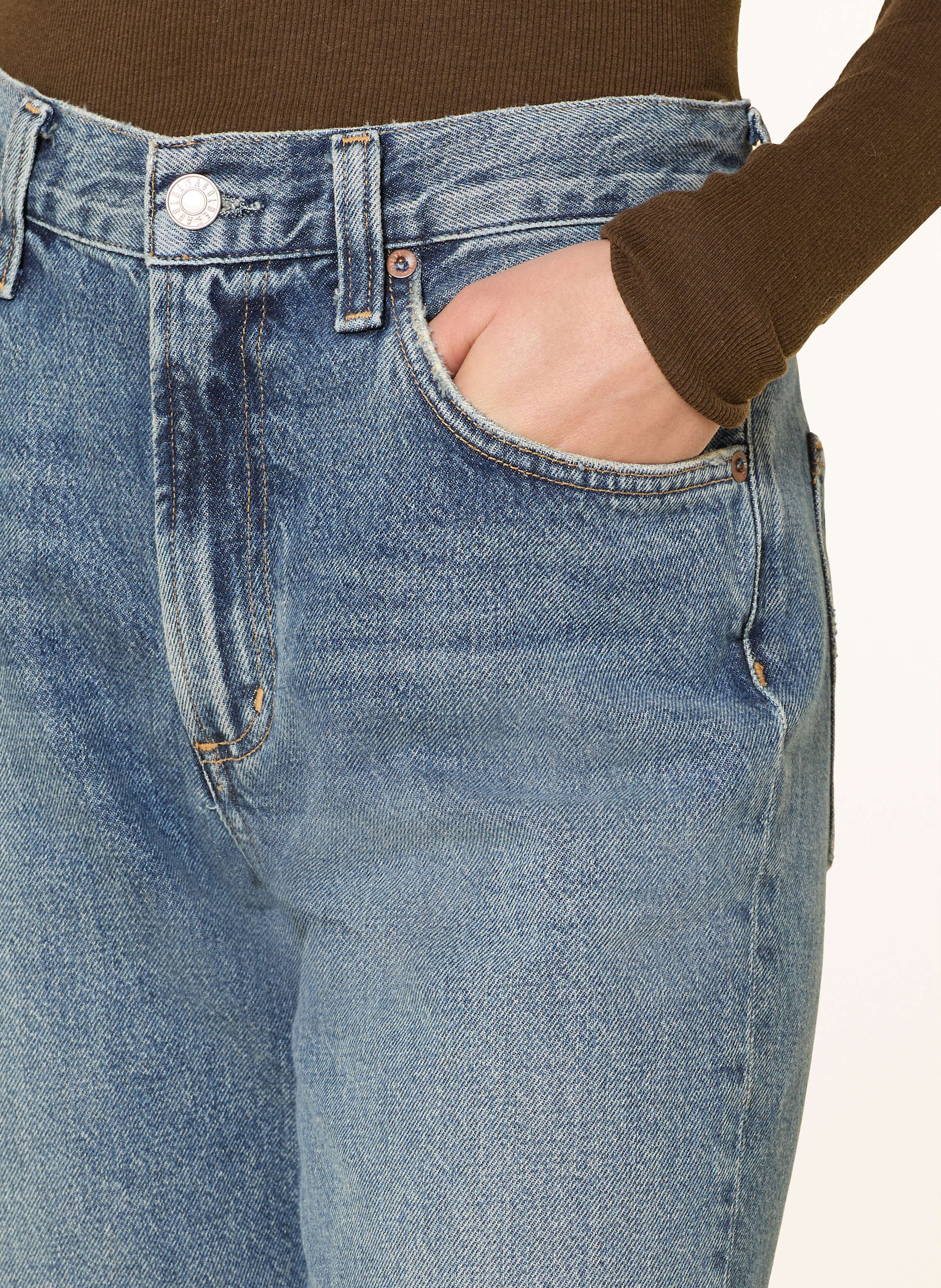 Thumbnail - Agolde Straight Jeans Valen blau